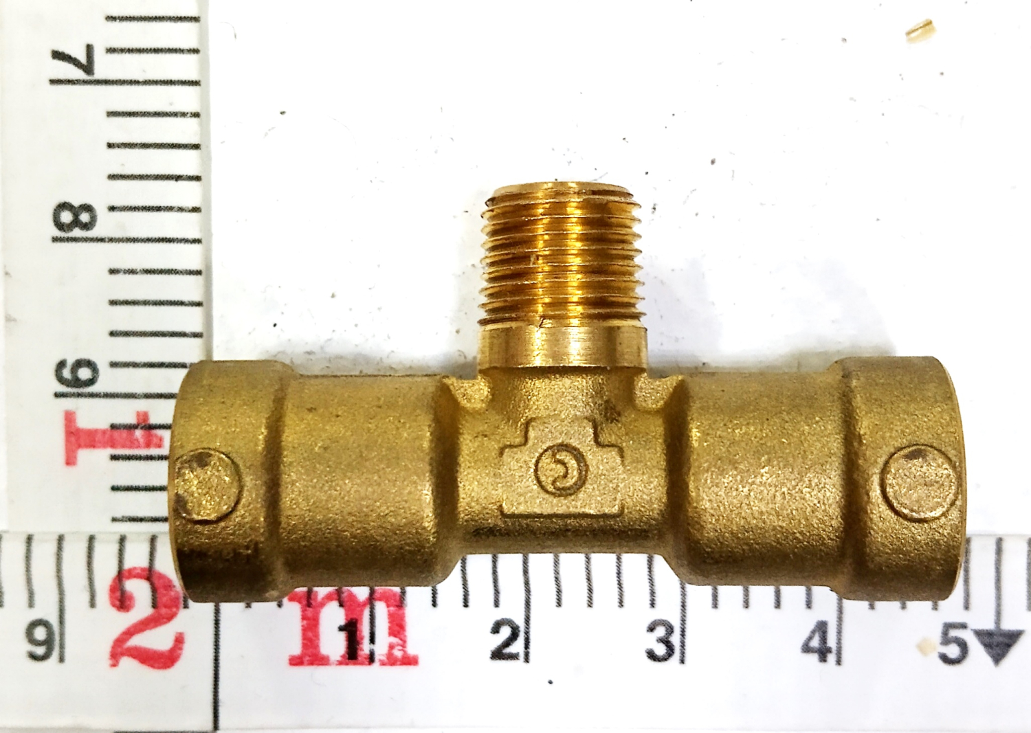 Фитинг металл тройник 06х10х06 конус D6412 6-М10х1-S