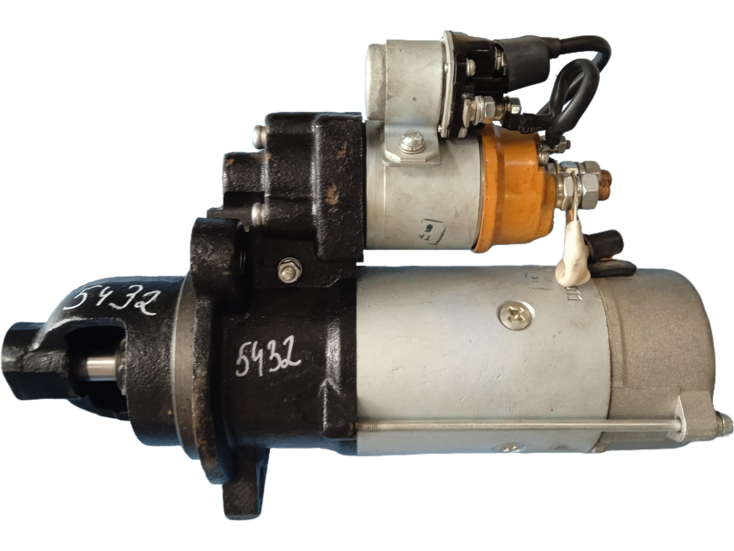 Стартер Камаз редукторный А-01, Д-442 (24В, 9кВт) с дополнительным реле плавного включения