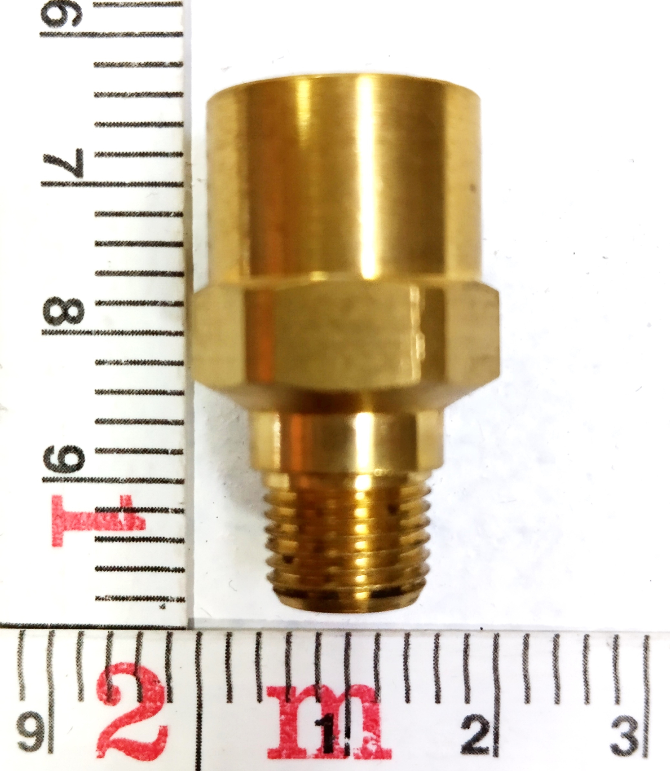 Фитинг металл прямой 08х10 конус D6510 8-М10х1-02-S (1/8)