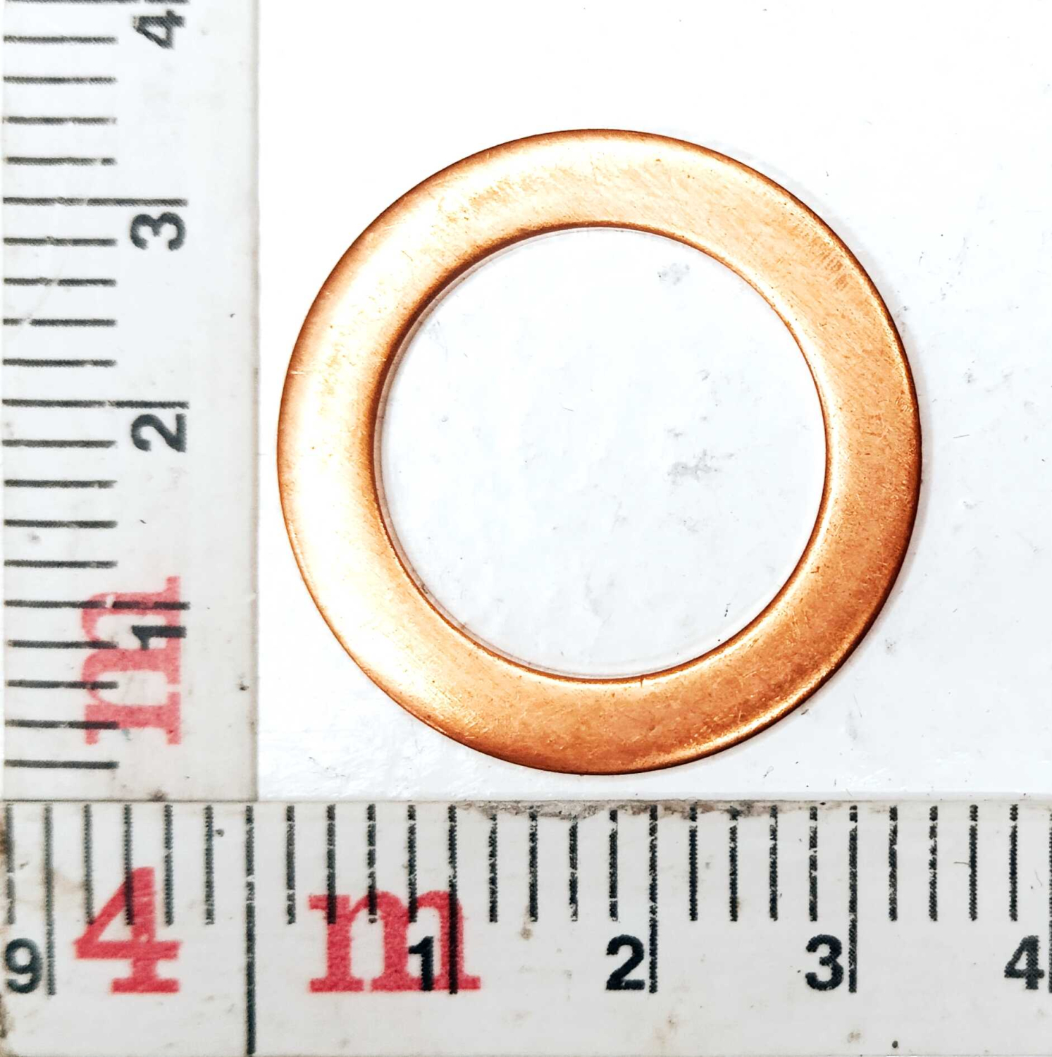 Шайба медная ф22х32х1,5 мм