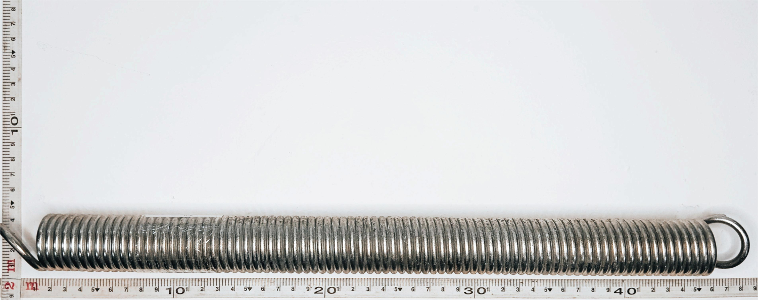 Пружина троса ограничения подъёма кузова