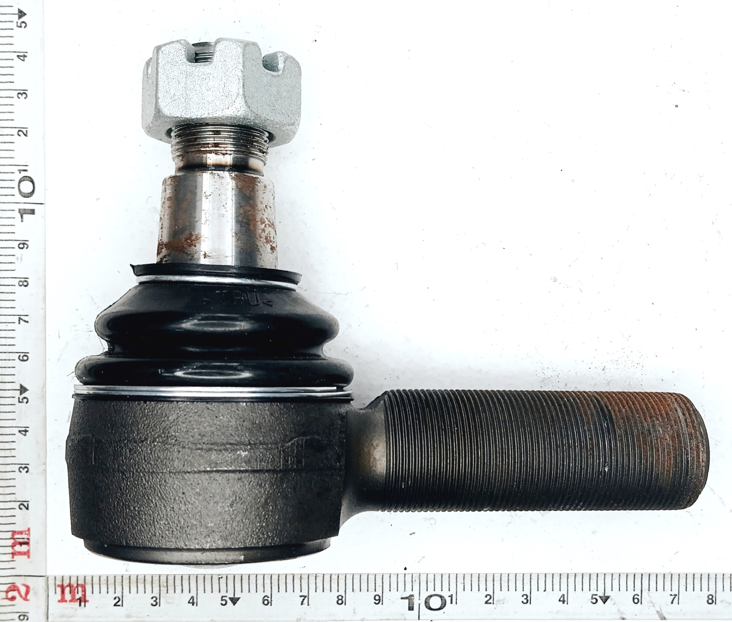 Наконечник рулевой левый (М30х1,5 / М24х1,5 / 27 L=122) / РОСТАР