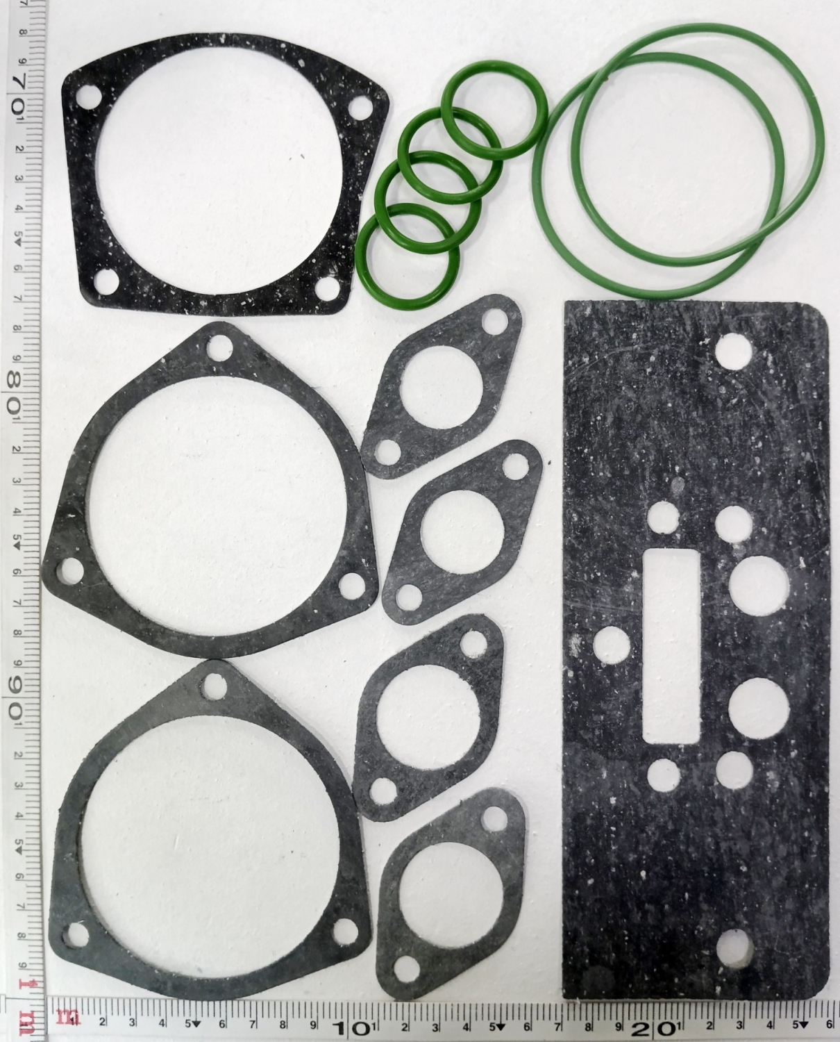 Ремкомплект теплообменника ЕВРО-2 ,7 наимен. паронит и РТИ / УралАТИ