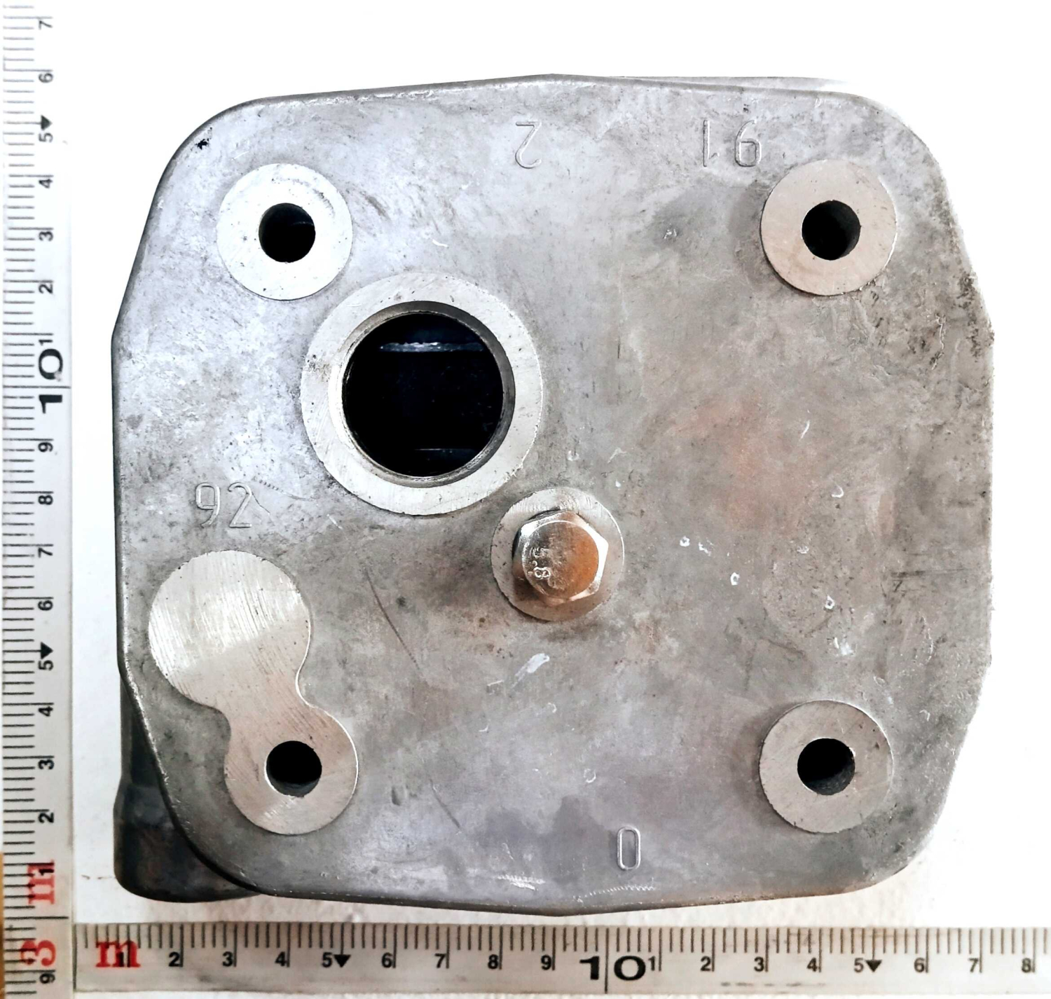 Головка одноцилиндрового компрессора в сборе до 2011 г.