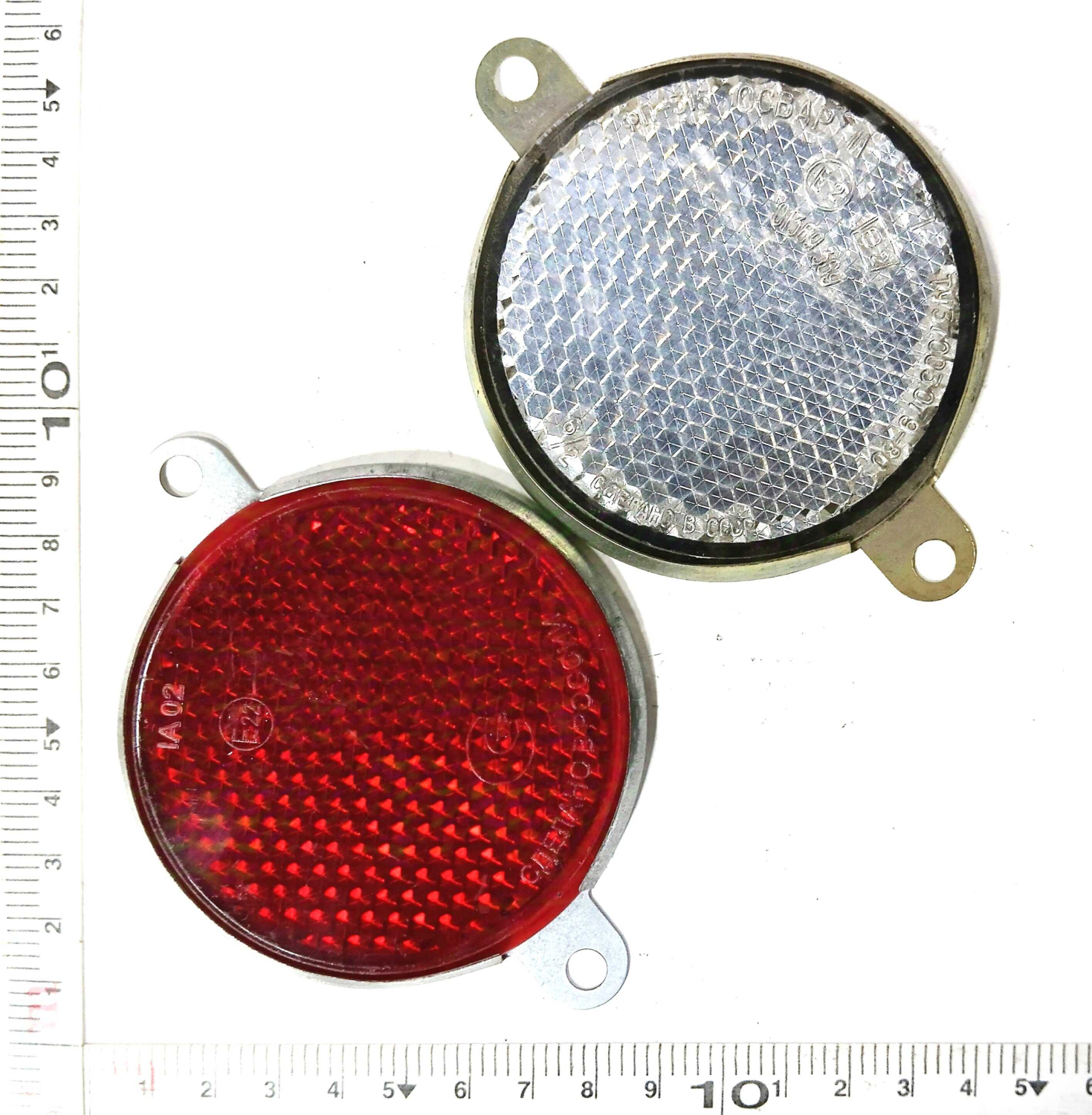 Светоотражатель круглый (катафот)