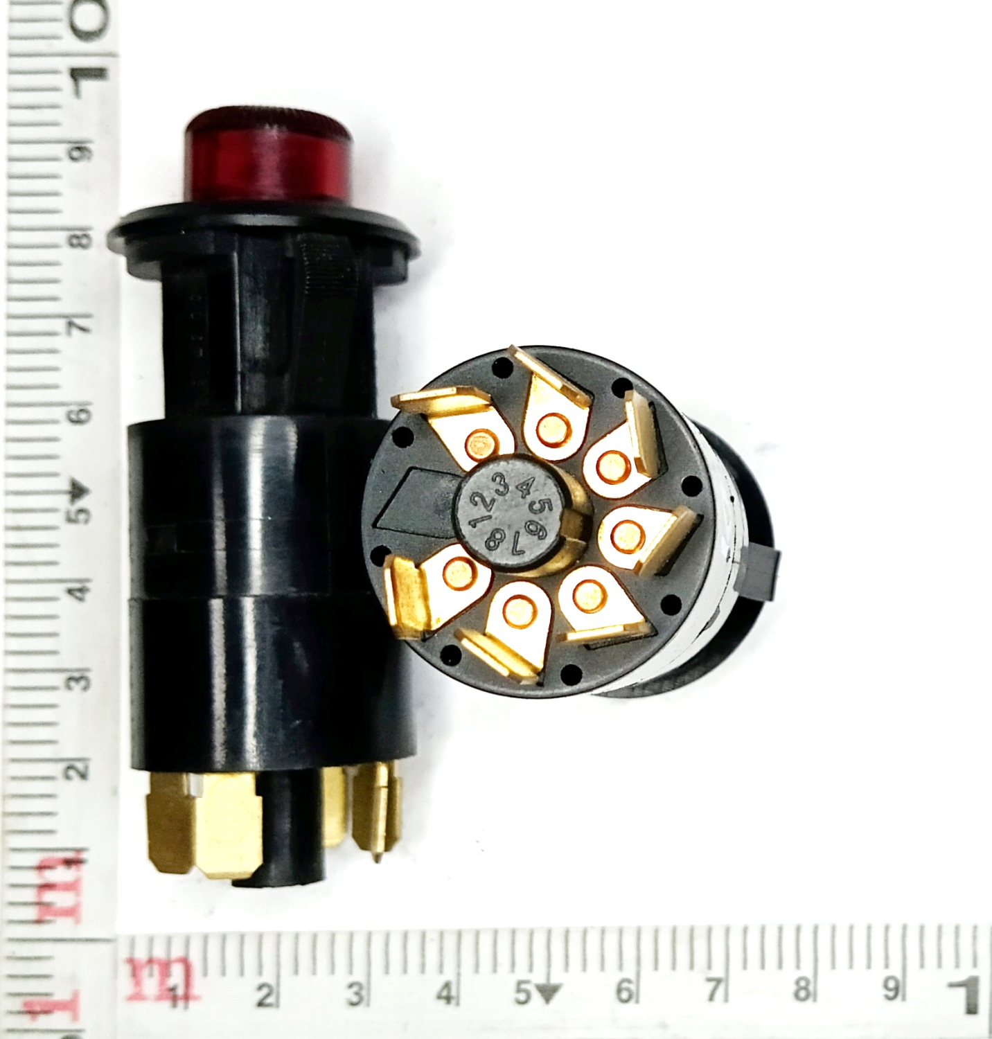 Выключатель аварийной сигнализации 7 контактов