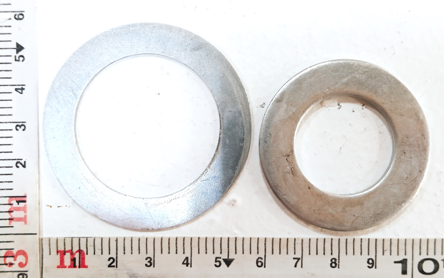 Комплект шайб разжимного кулака