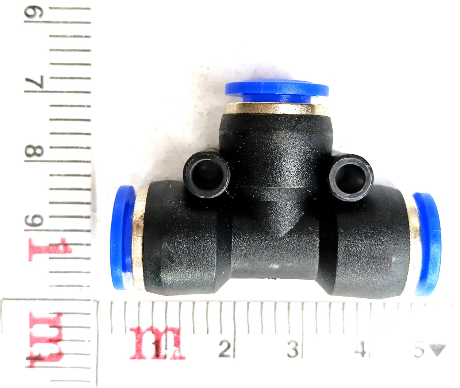 Фитинг тройник 08 мм