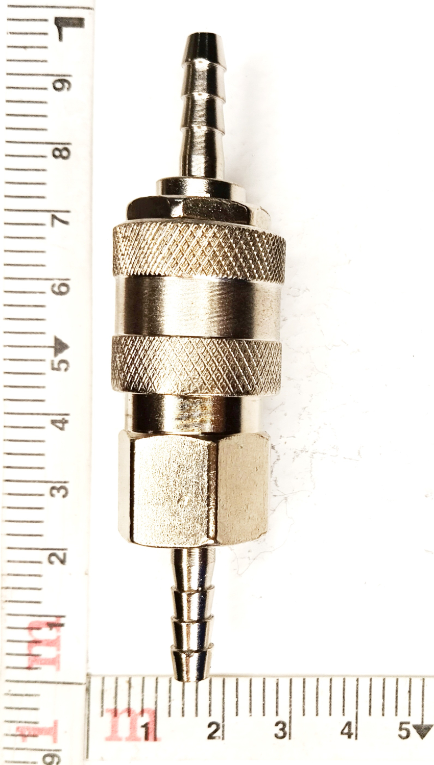 Фитинг быстросьем трубка 6 мм