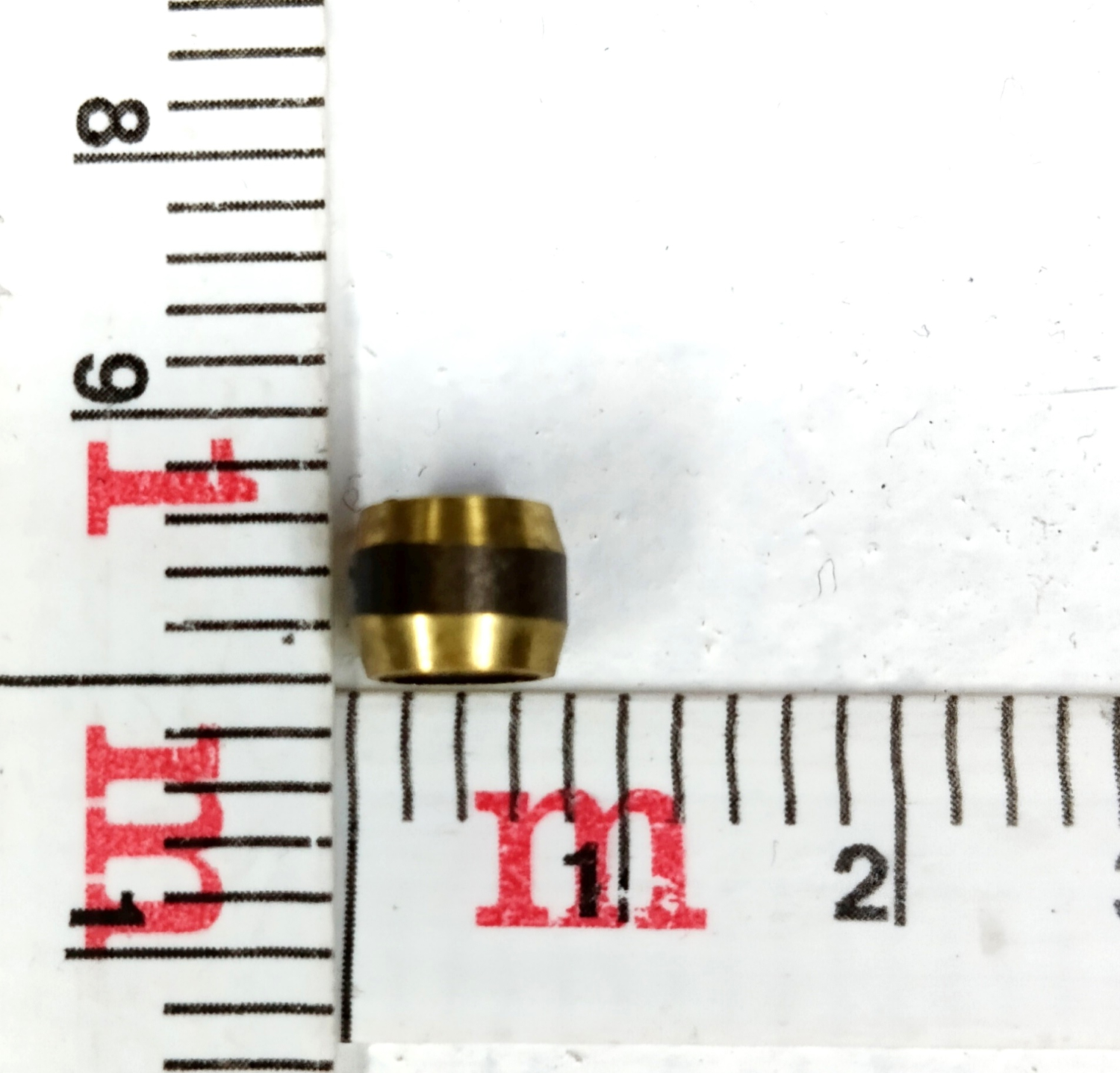 Муфта трубки ПВХ, полиамидной, медной d 6 медная