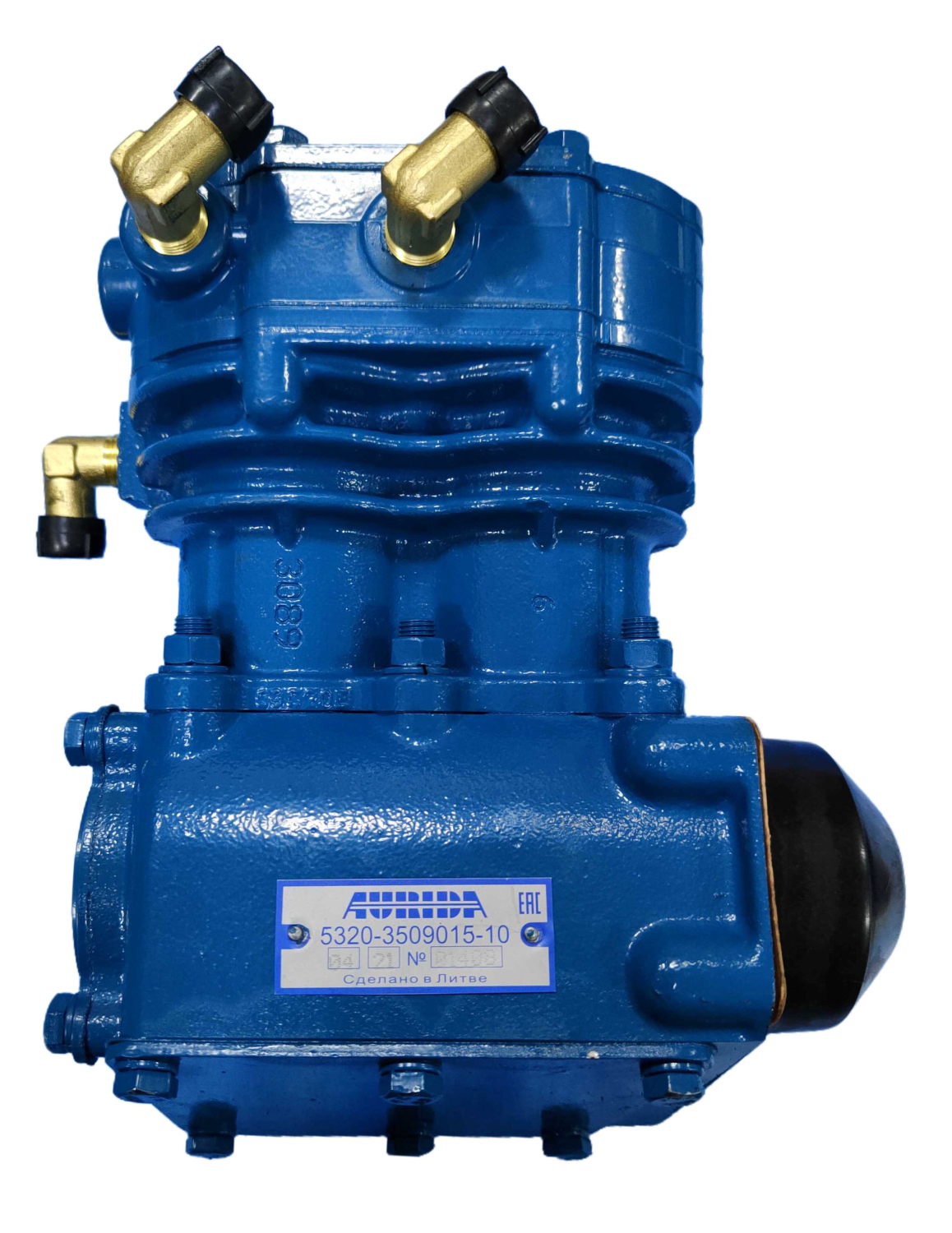Компрессор двухцилиндровый 210 л/мин / ЛИТВА