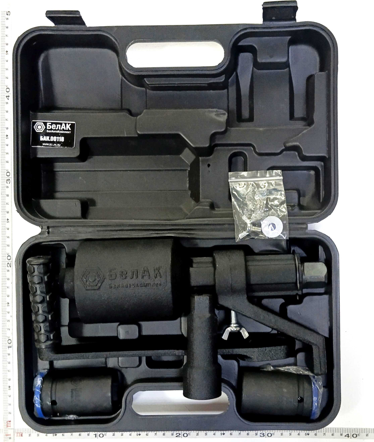 Гайковерт (мясорубка) 2-х скоростной 32х33 с удлинителем / БелАК