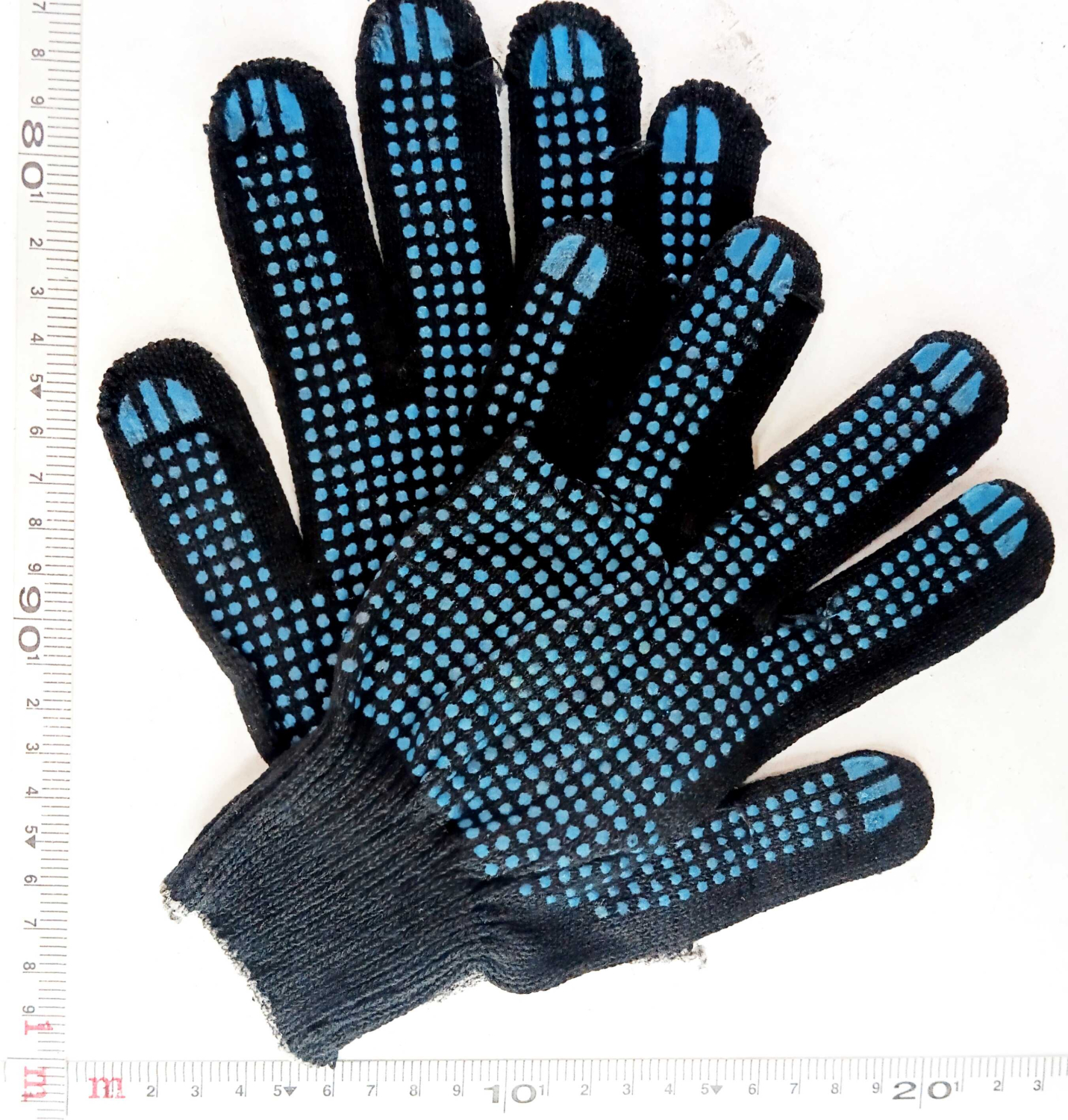 Перчатки трикотажные с ПВХ