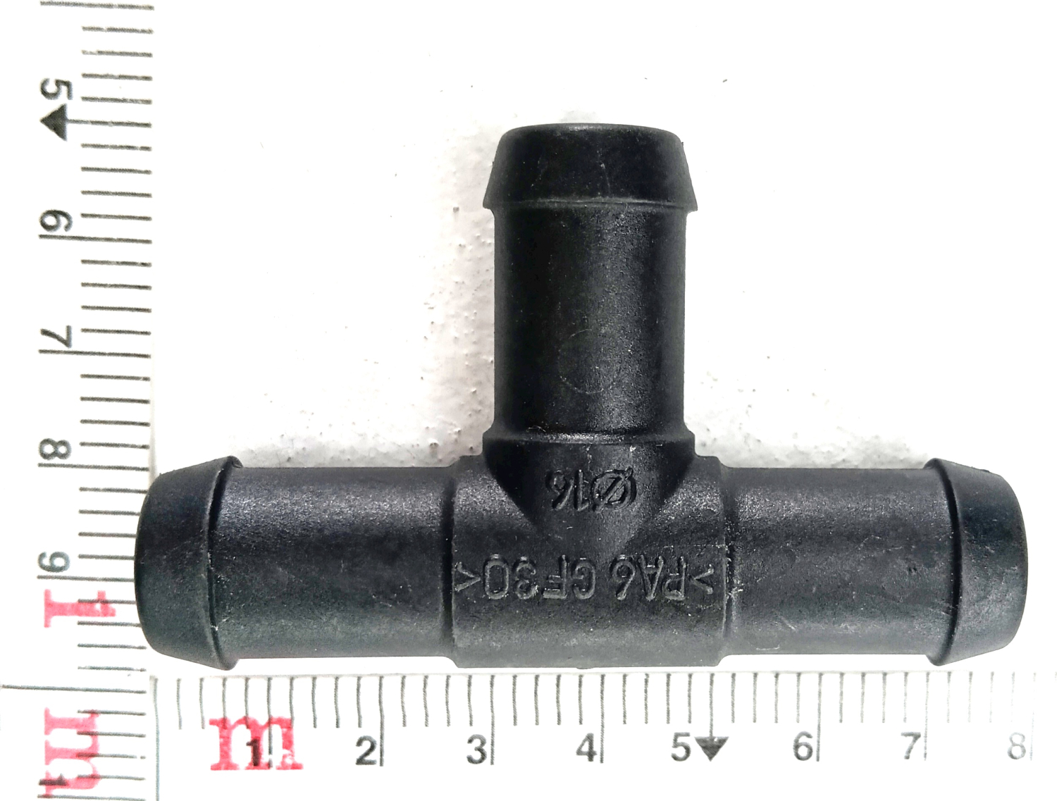 Тройник 16х16х16 ерш пластик