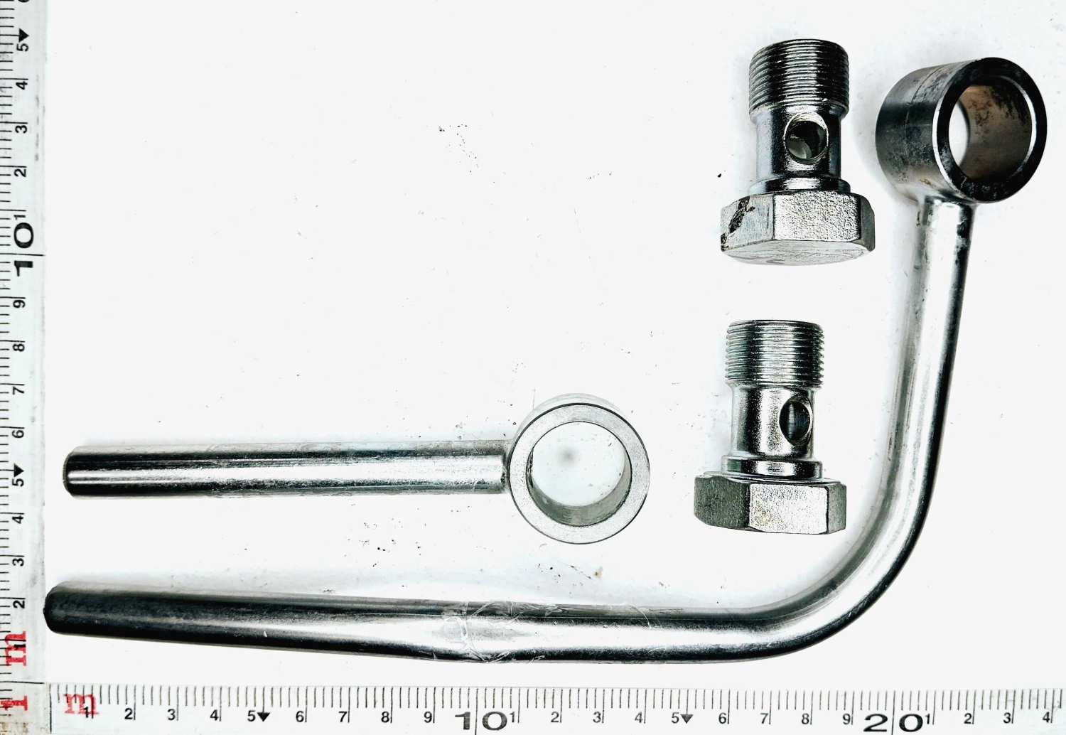 Комплект трубок подвода жидкости одноцилиндрового компрессора