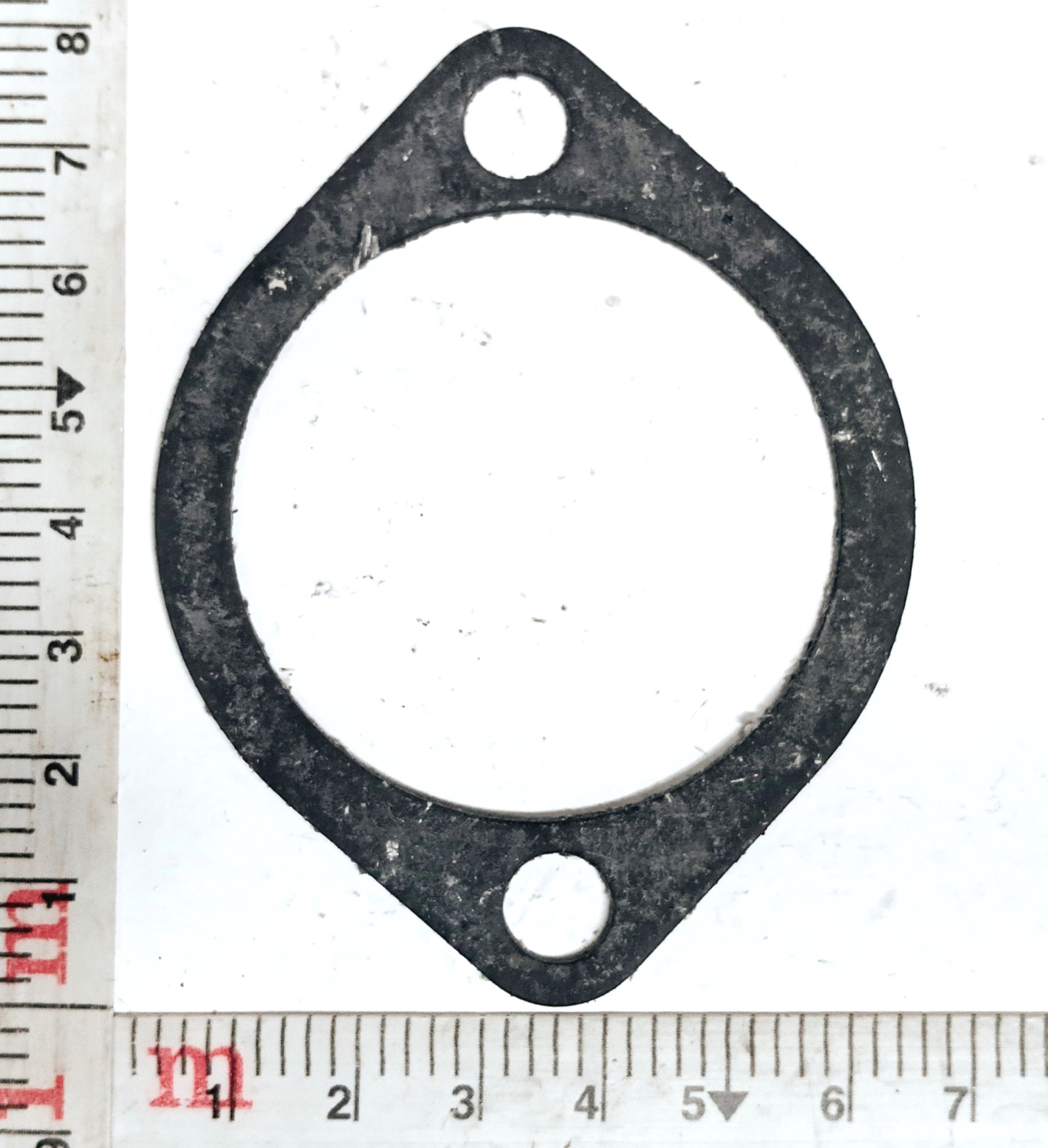 Прокладка шкворня паронит