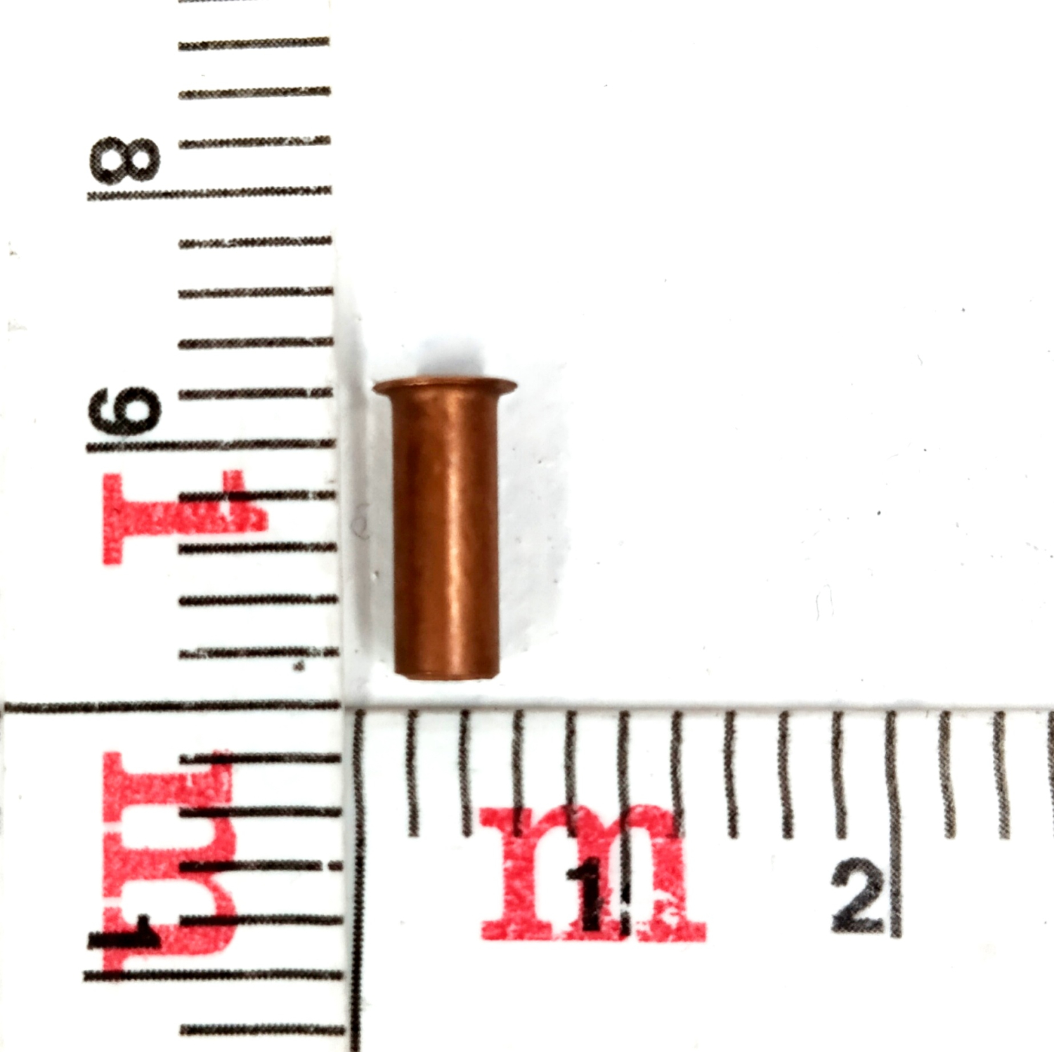 Втулка на трубку D6 медь (d4)