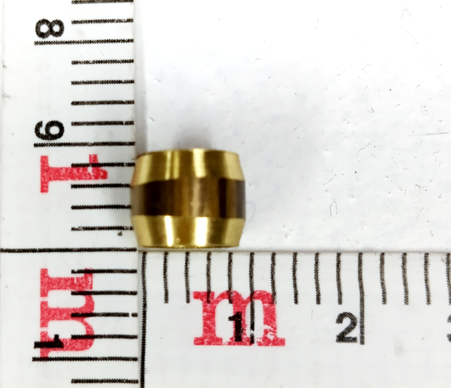 Муфта трубки ПВХ, полиамидной, медной d 8 медная