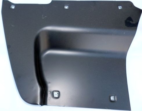 Щиток подножки левый