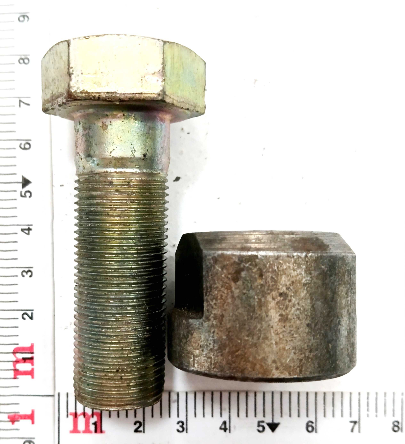 Болт крепления ушка к рессоре в сборе / СЗАП 