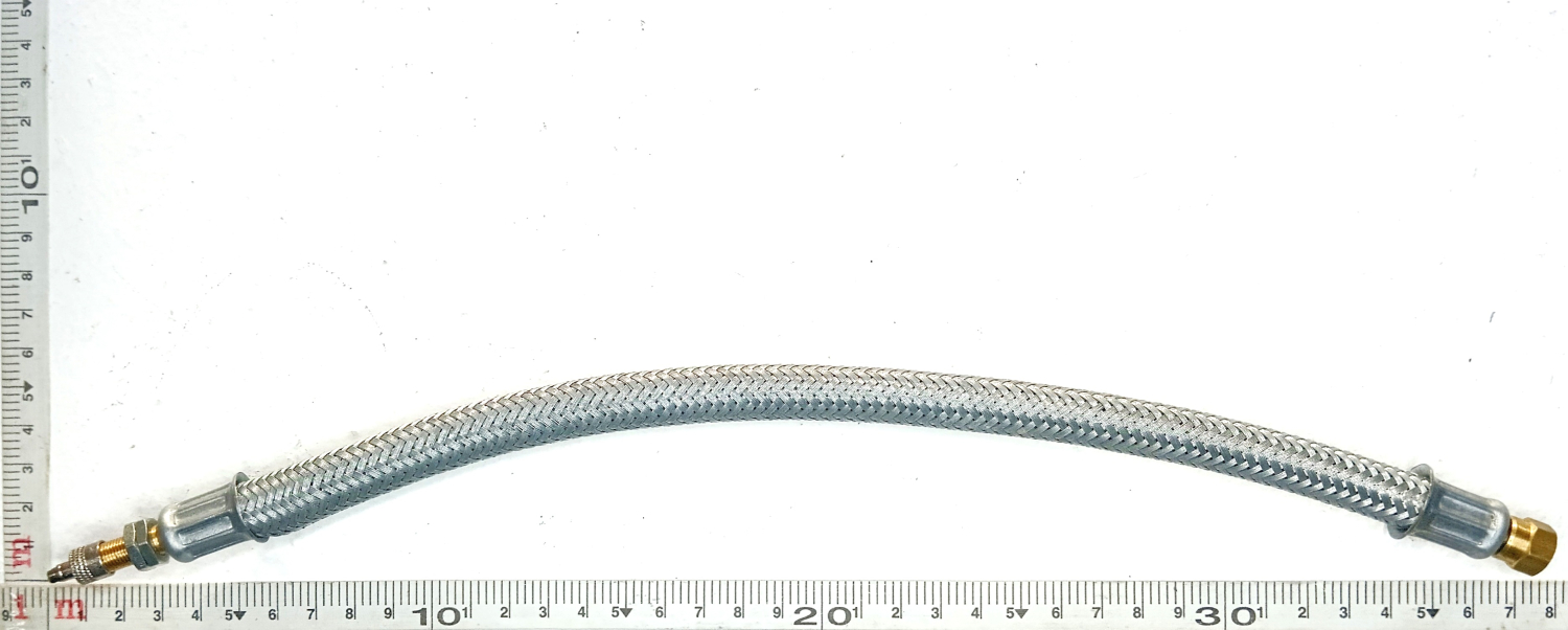 Шланг межколесный подкачки бронированный / удлинитель вентиля 350 мм
