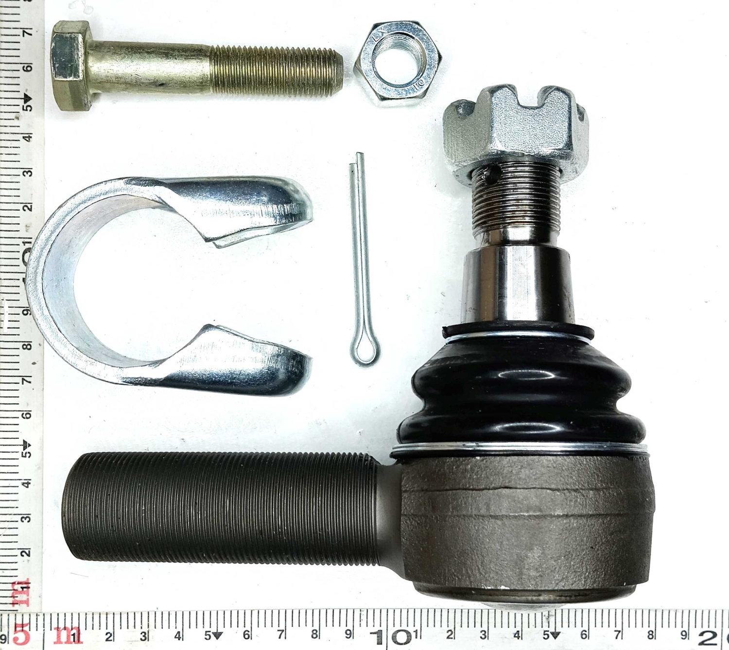 Наконечник продольной рулевой тяги М30х1,5 правый, конус 1:8 / РОСТАР