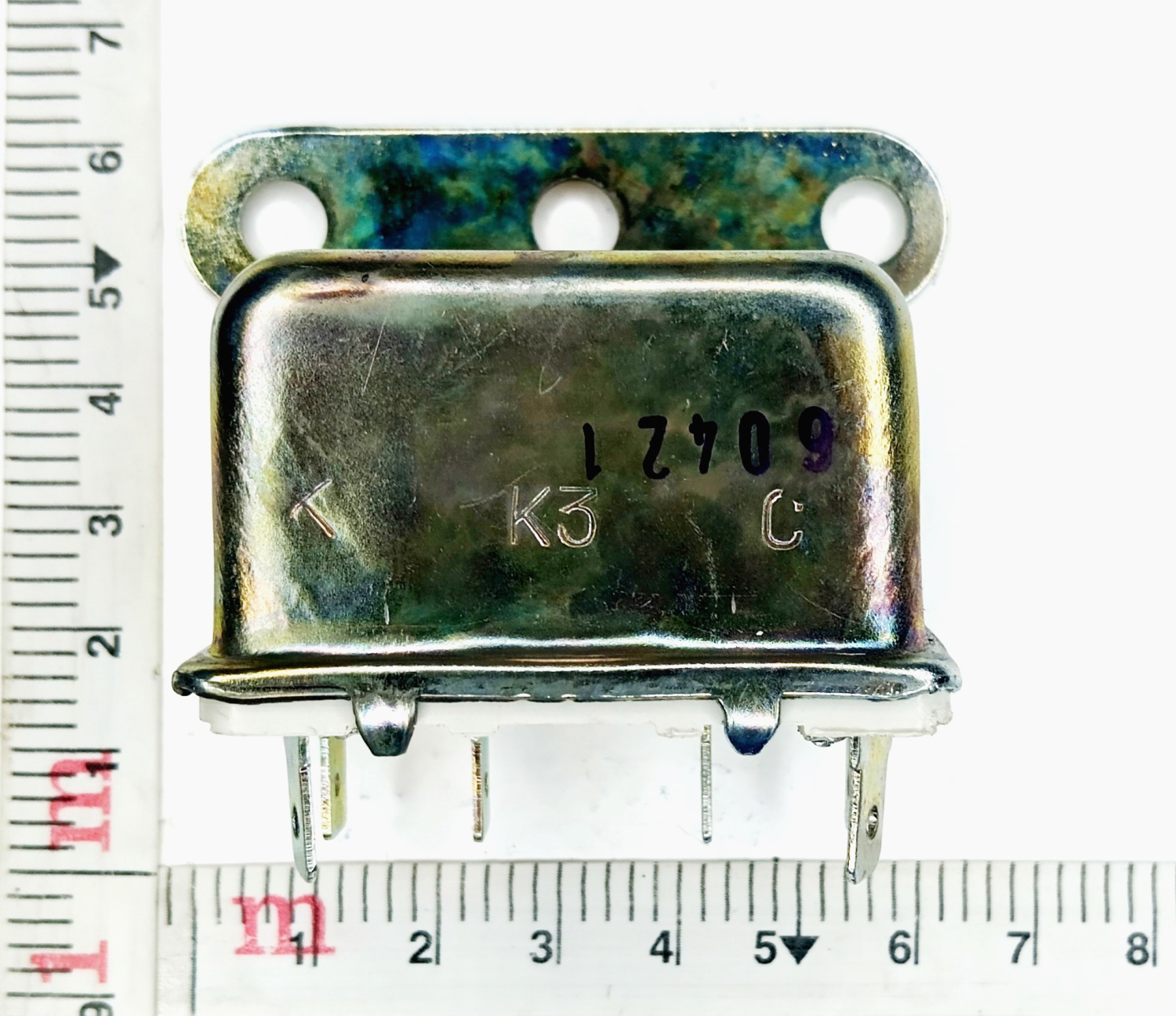 Реле стартера РС 530 металл