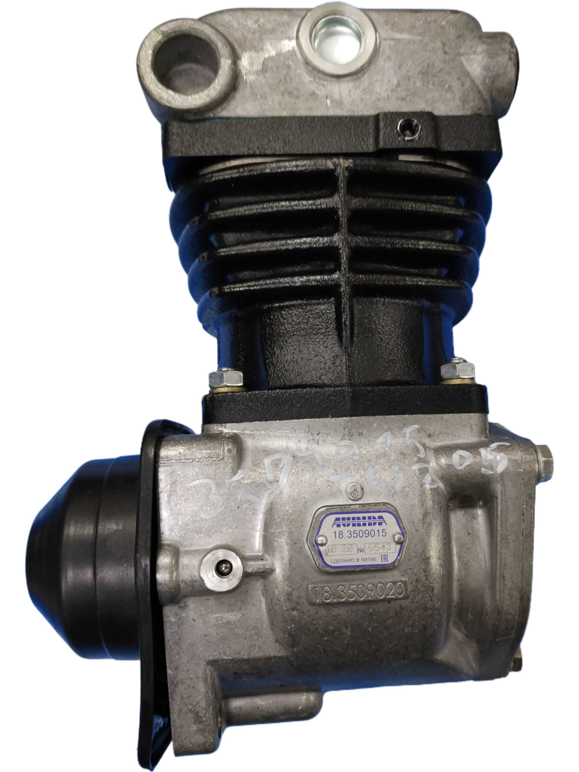 Компрессор одноцилиндровый 373 л/мин / ЛИТВА