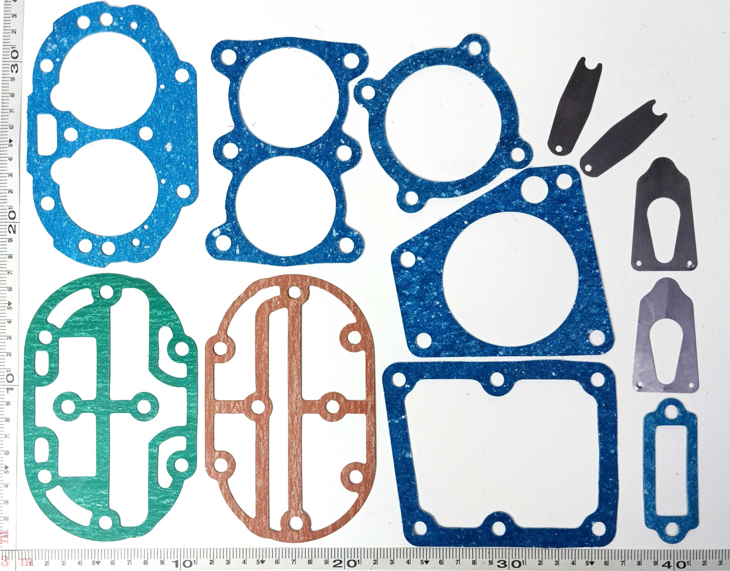 Ремкомплект двухцилиндрового компрессора 11 наименований / РАКУРС