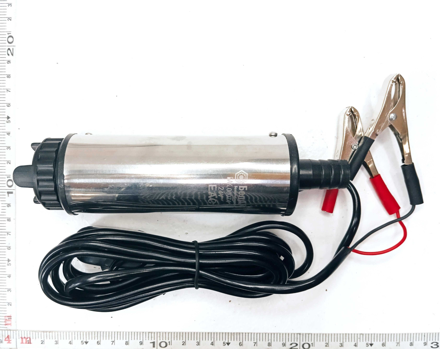 Насос перекачки топлива погружной 24В (съемный фильтр)