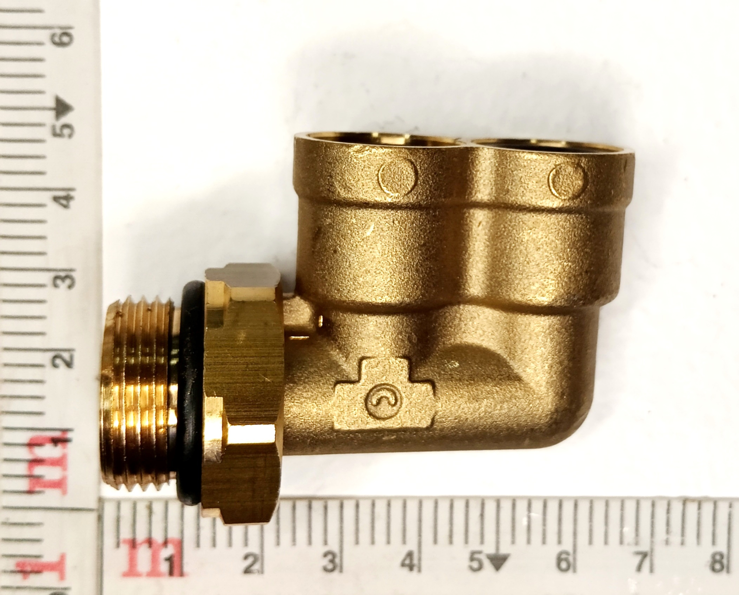 Фитинг 9402 F-образный тройник дудка М22х1,5х12х12