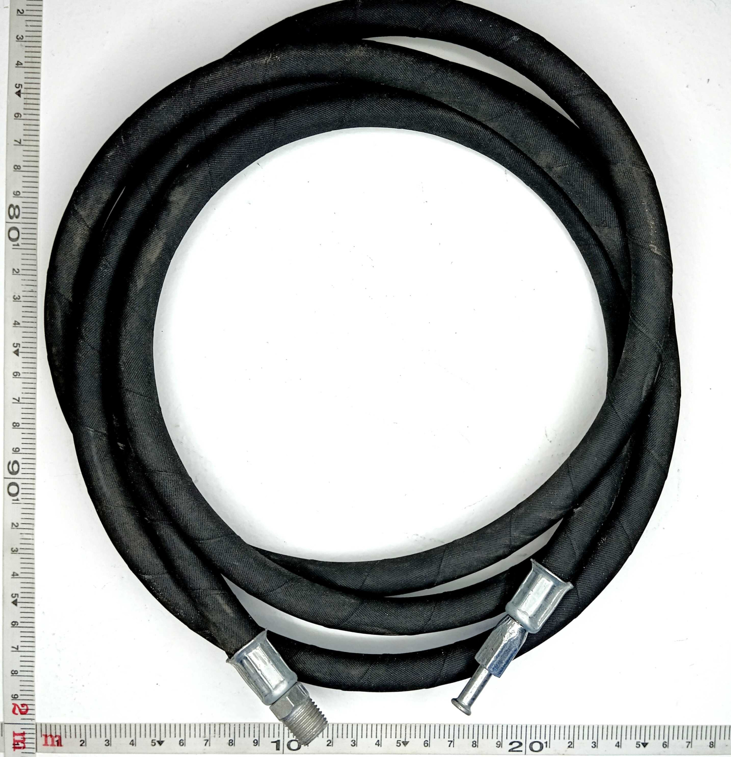 Шланг механического указателя давления масла 3,5 м штуцер-гайка