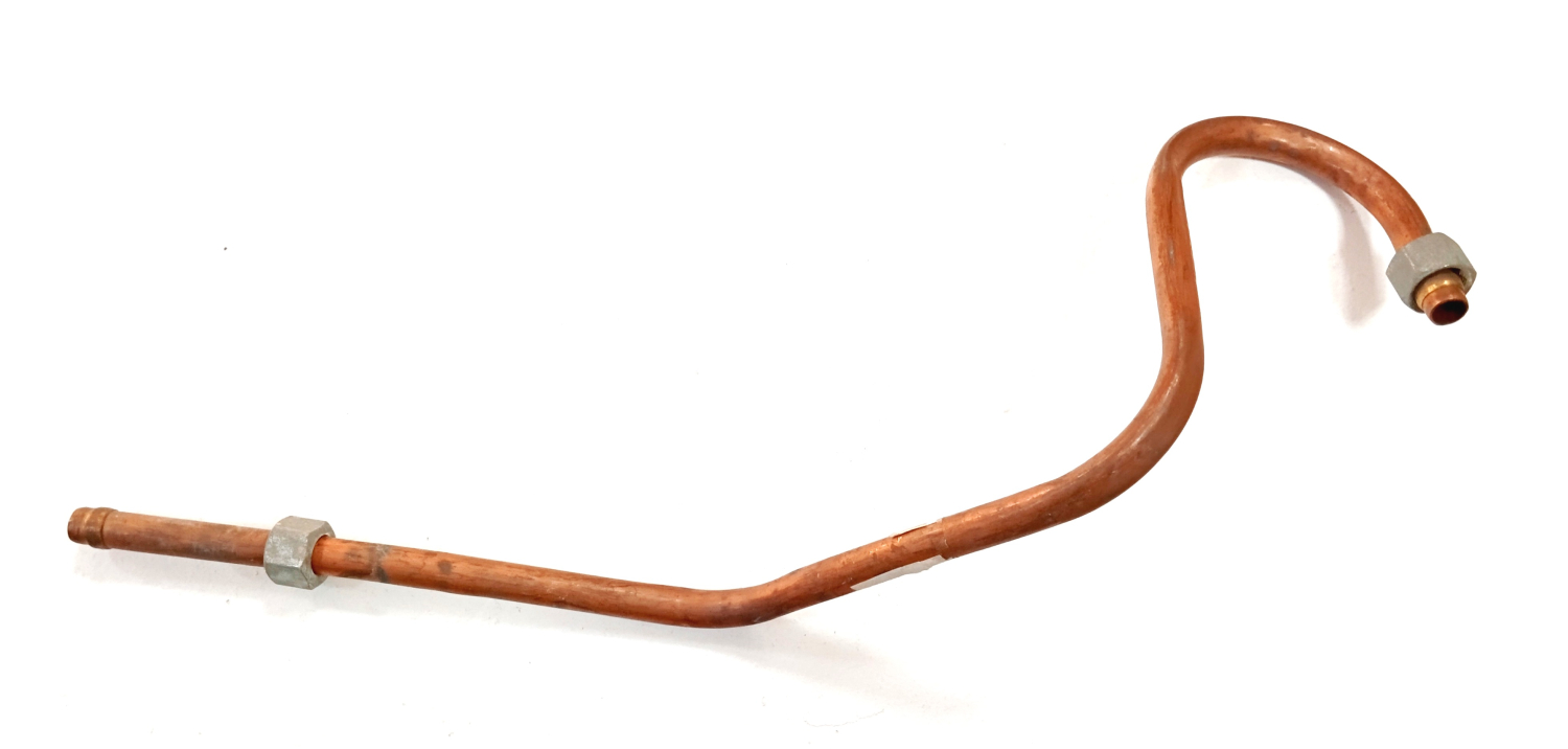 Трубка одноцилиндрового компрессора кривая 