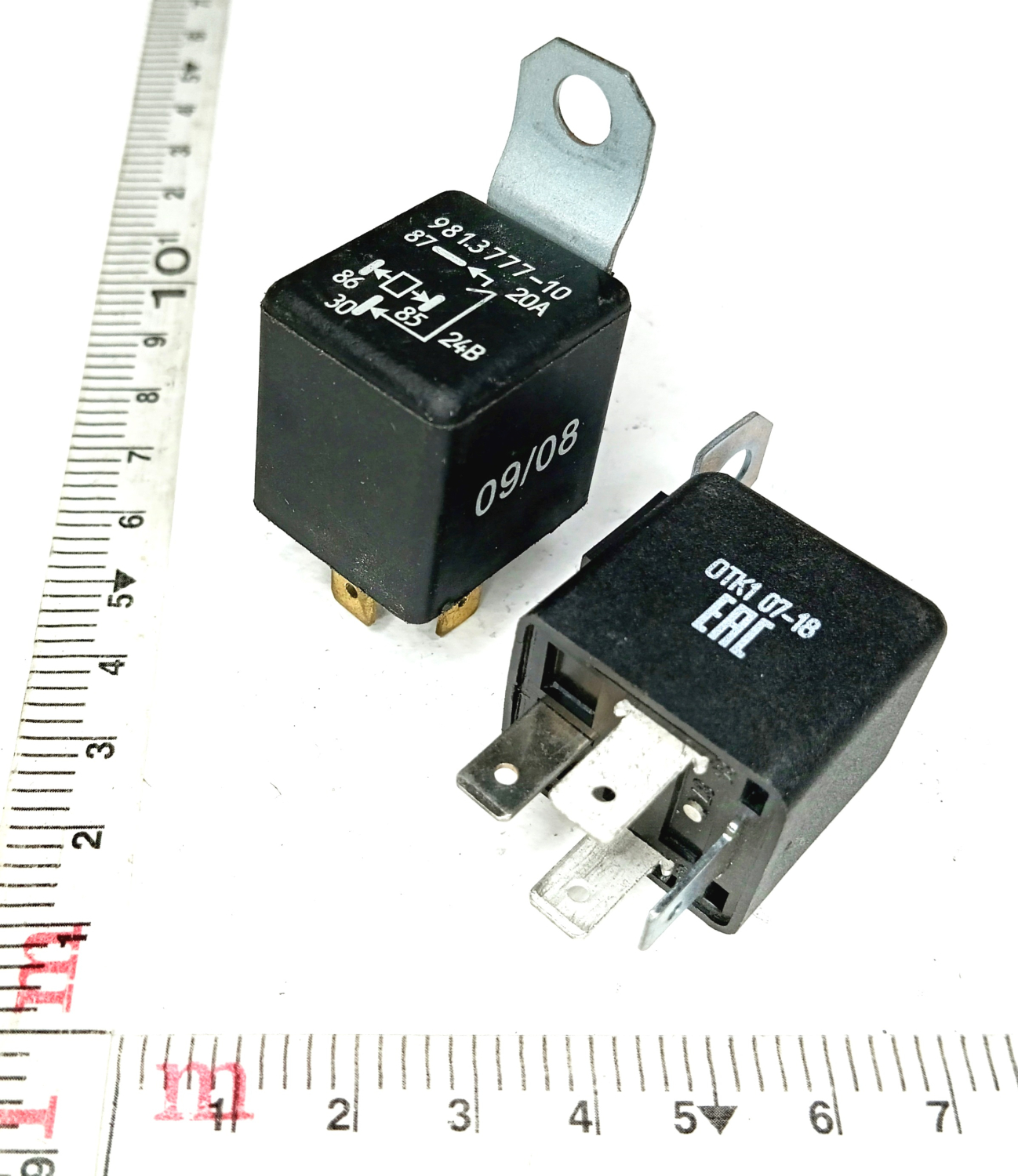 Реле Евро 4 контакта /  BOSCH