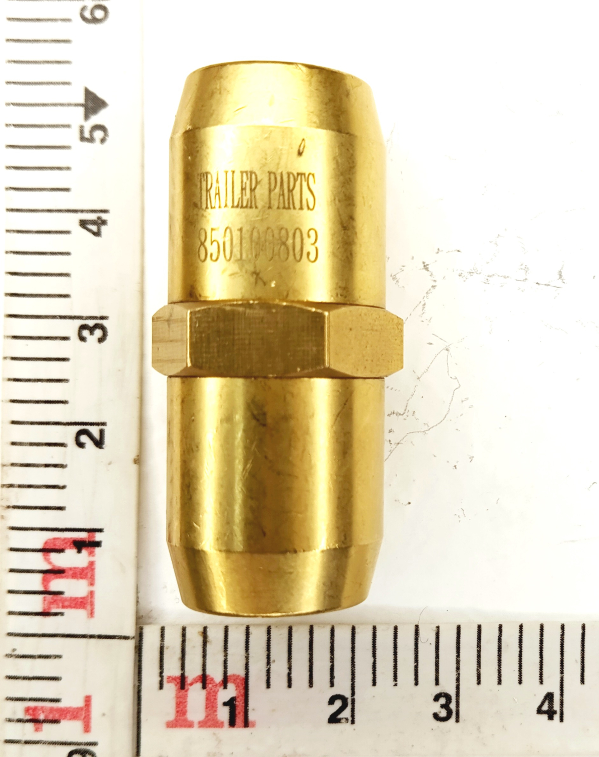 Фитинг соединительный Т10хТ10 латунь, разборный