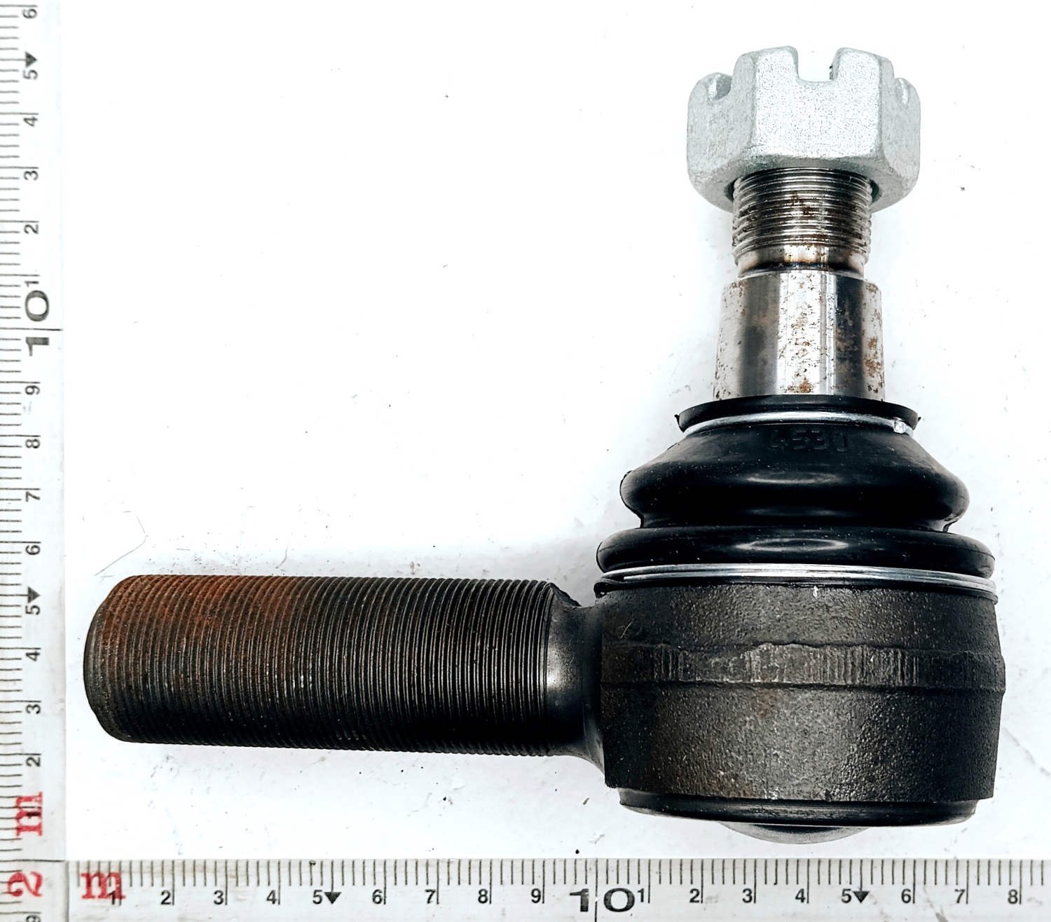 Наконечник рулевой правый (М30х1,5 / М24х1,5 / 27 L=122) / РОСТАР