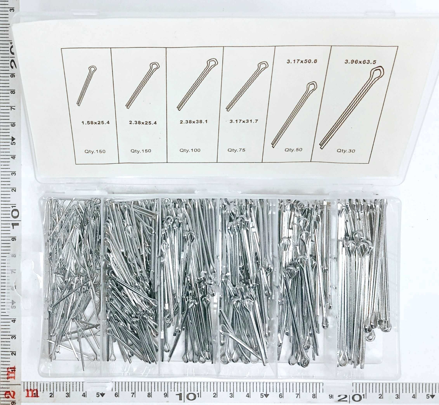 Набор шплинтов 550 шт