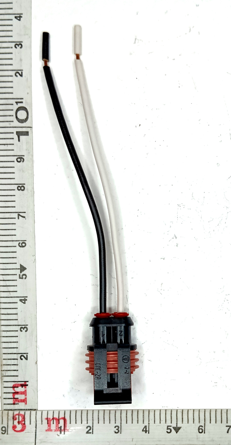 Колодка 2-х контактн. разъем на габаритный фонарь 50-3731-08 (СПГ2Р)