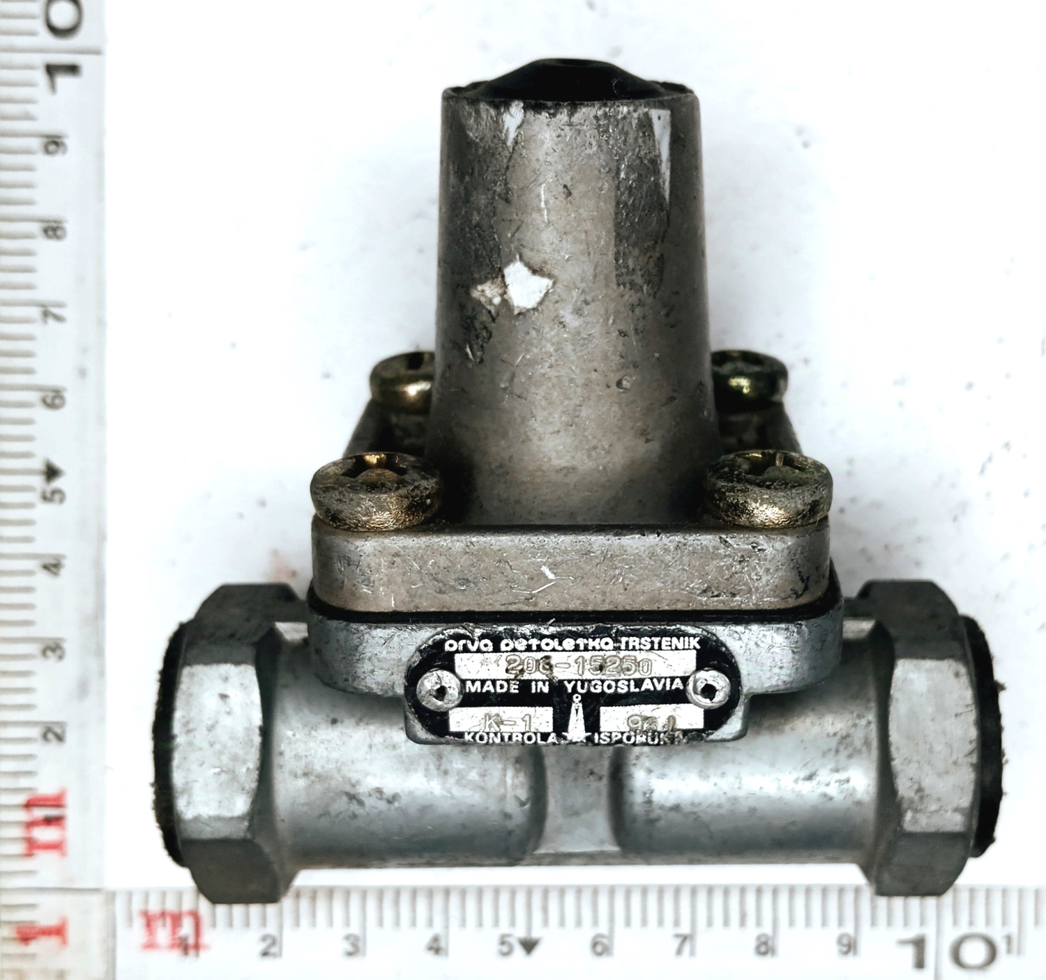 Клапан защитный одинарный