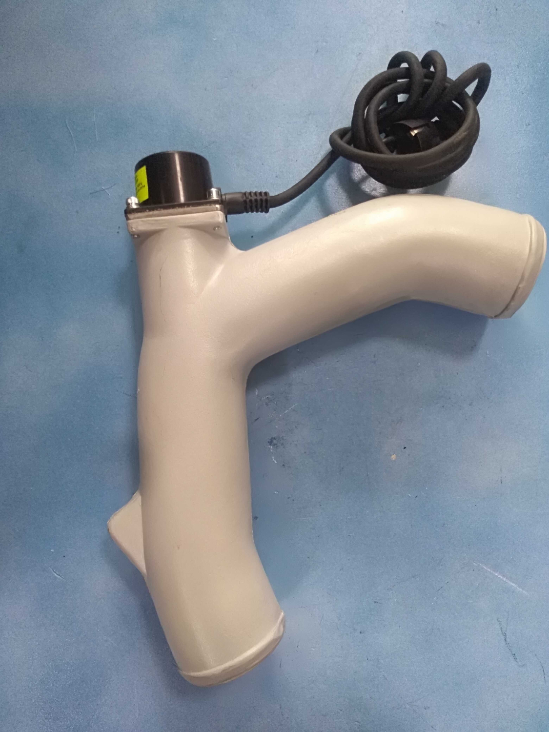 Колено отводящего патрубка с подогревом 2 кВт