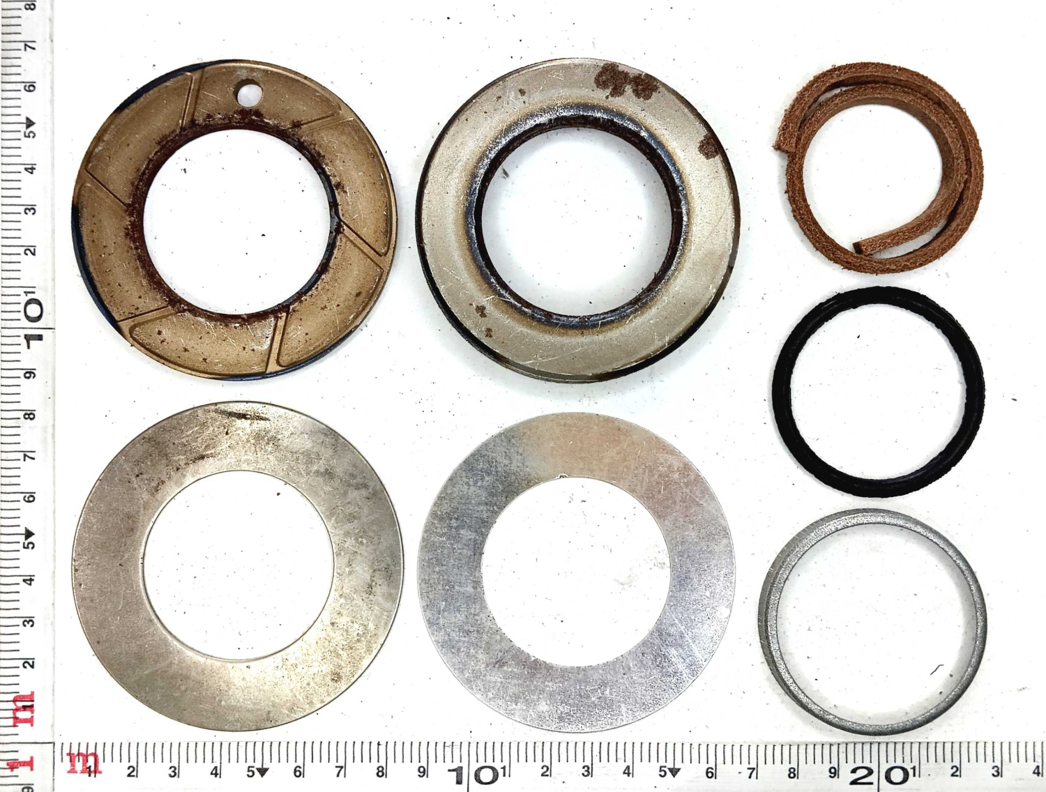 Ремкомплект опорного подшипника шкворня из 7-ми 