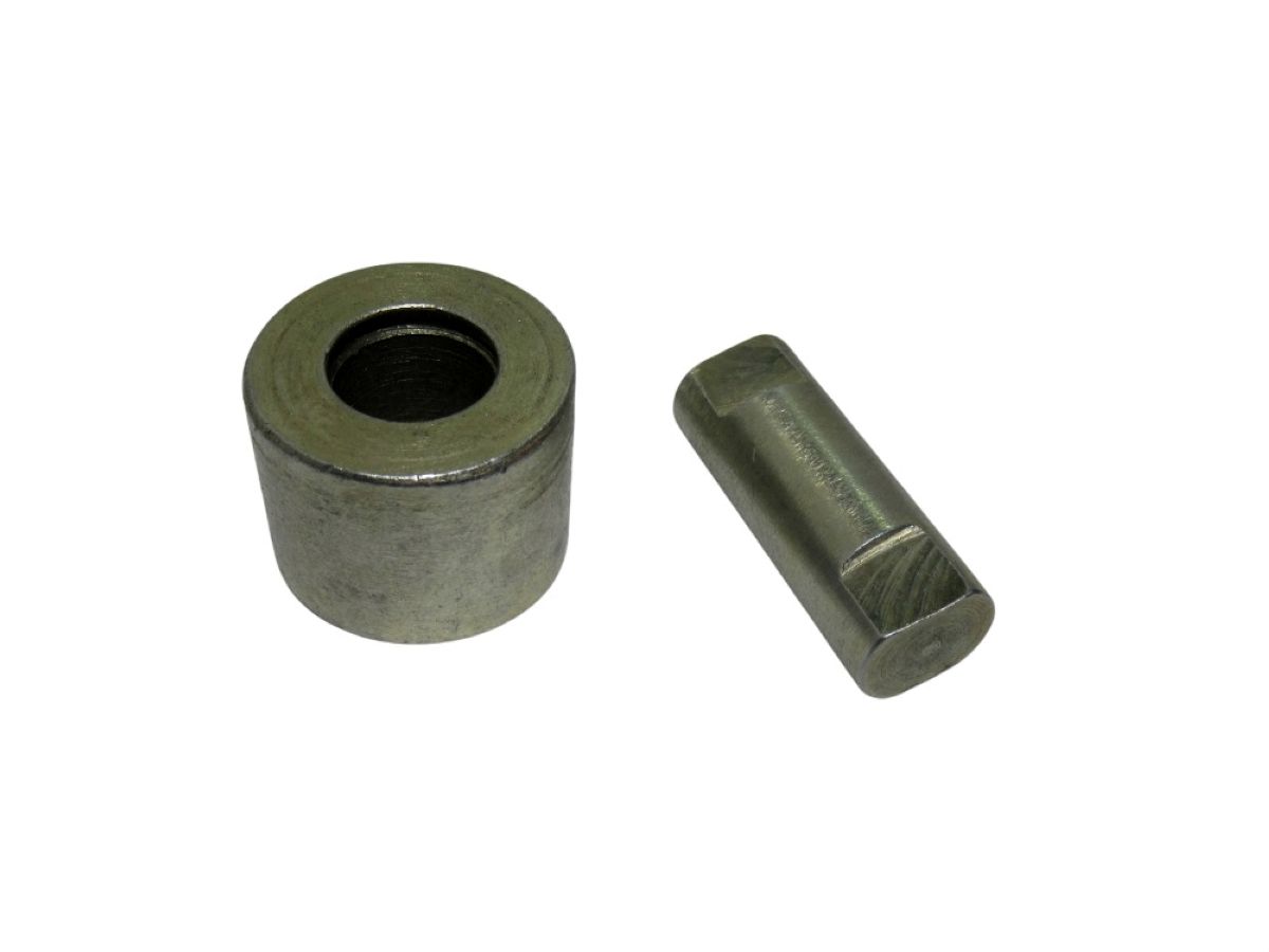 Ось с роликом тормозных колодок 6520