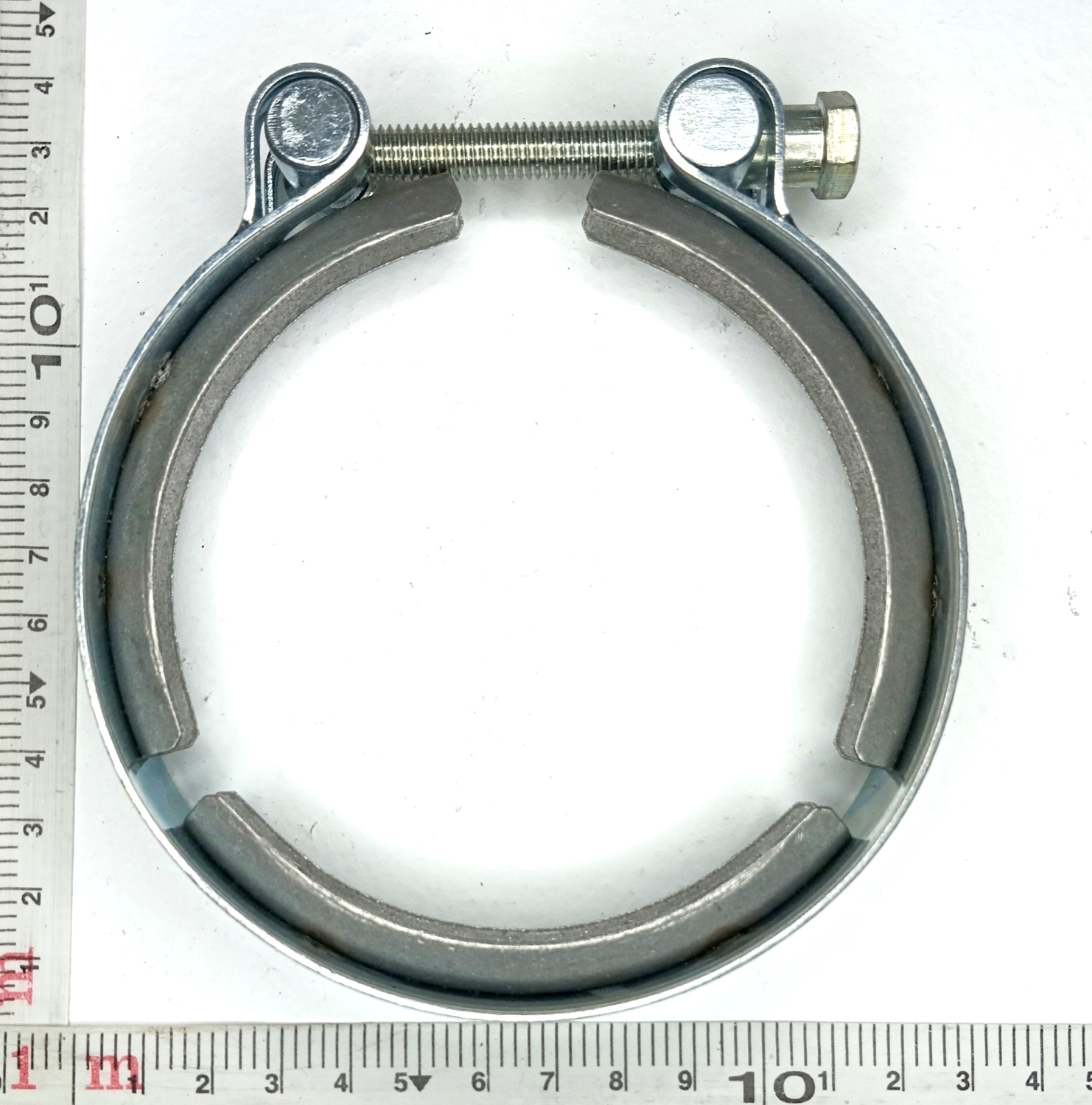 Хомут ленточный V-образный d 108 3905216 / 3067979 / 3415546