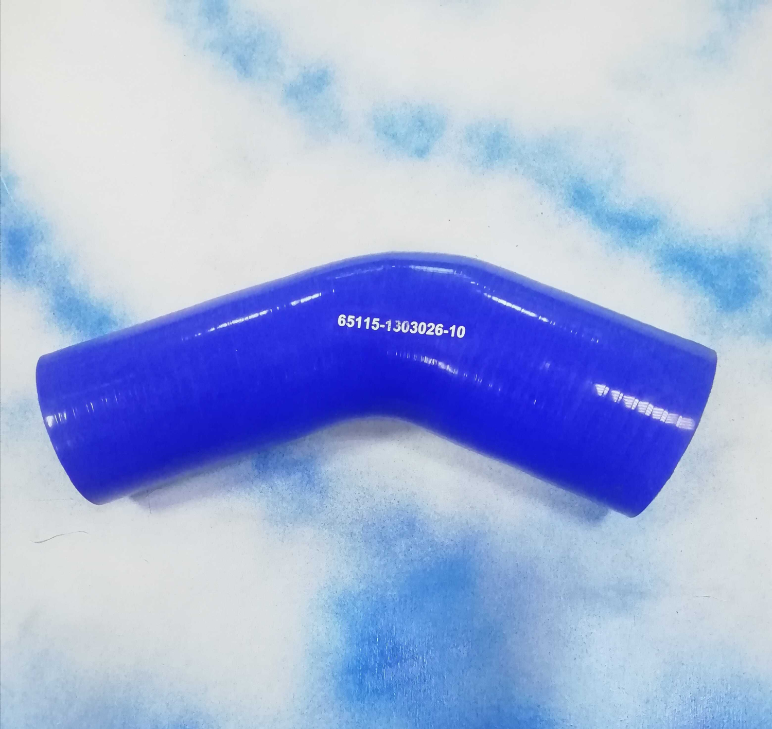 Патрубок радиатора нижний 65115 силикон