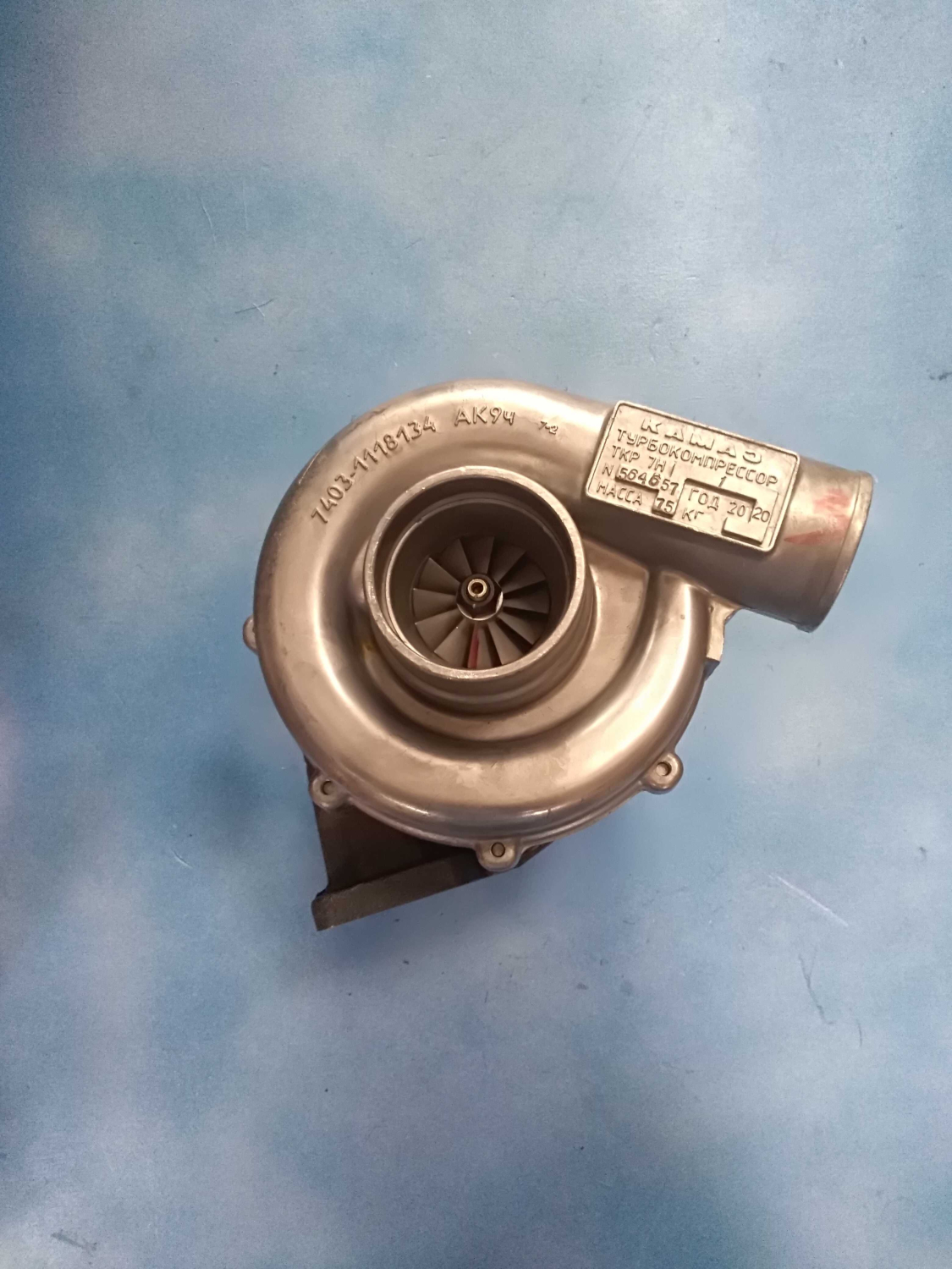 Турбокомпрессор левый ТКР7Н