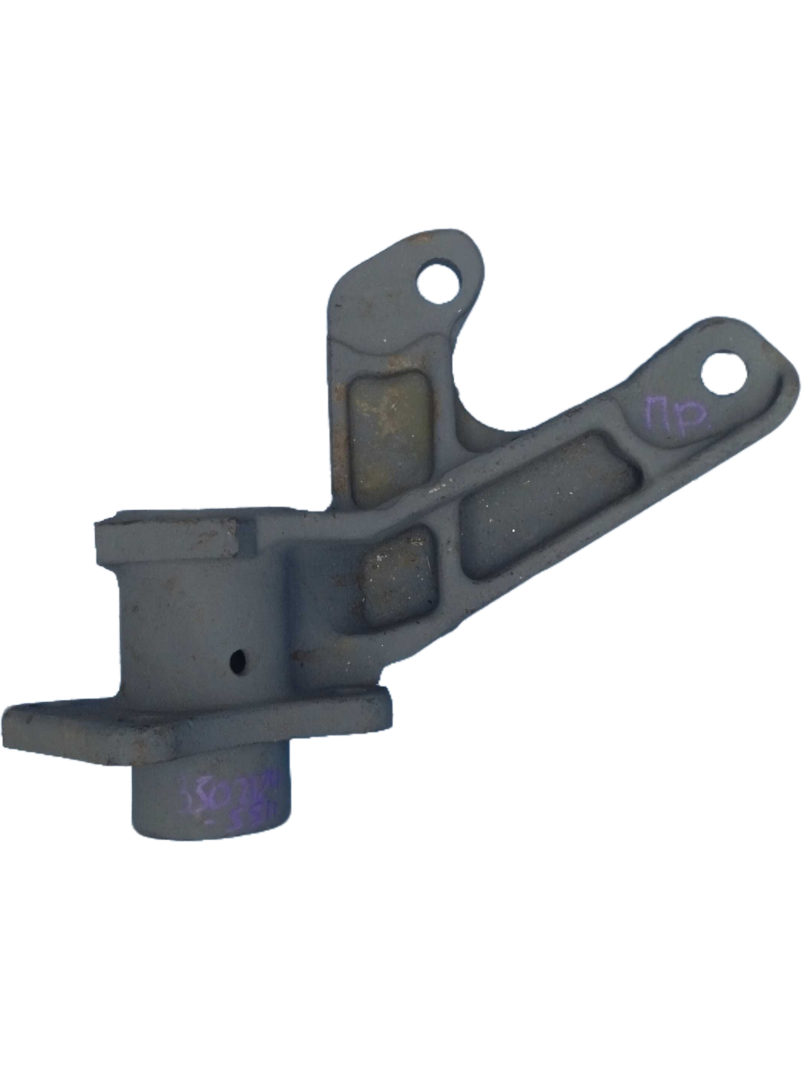 Кронштейн энергоаккумулятора задний правый 10 тонн  Евро 