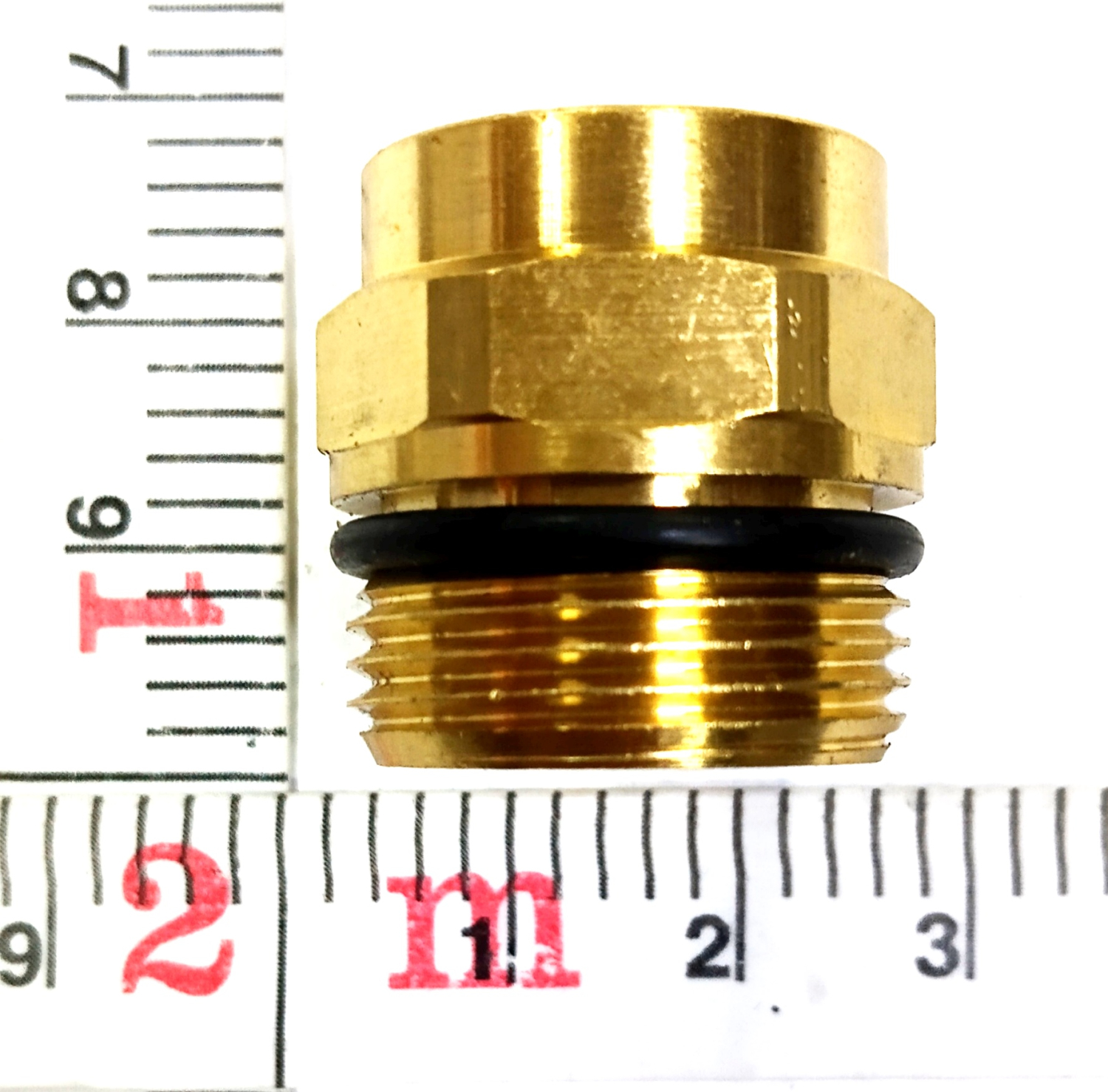 Фитинг металл прямой 12х22 под быстросьем