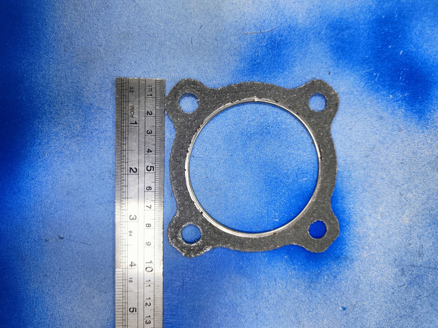 Прокладка турбокомпрессора (под 4 шпильки)