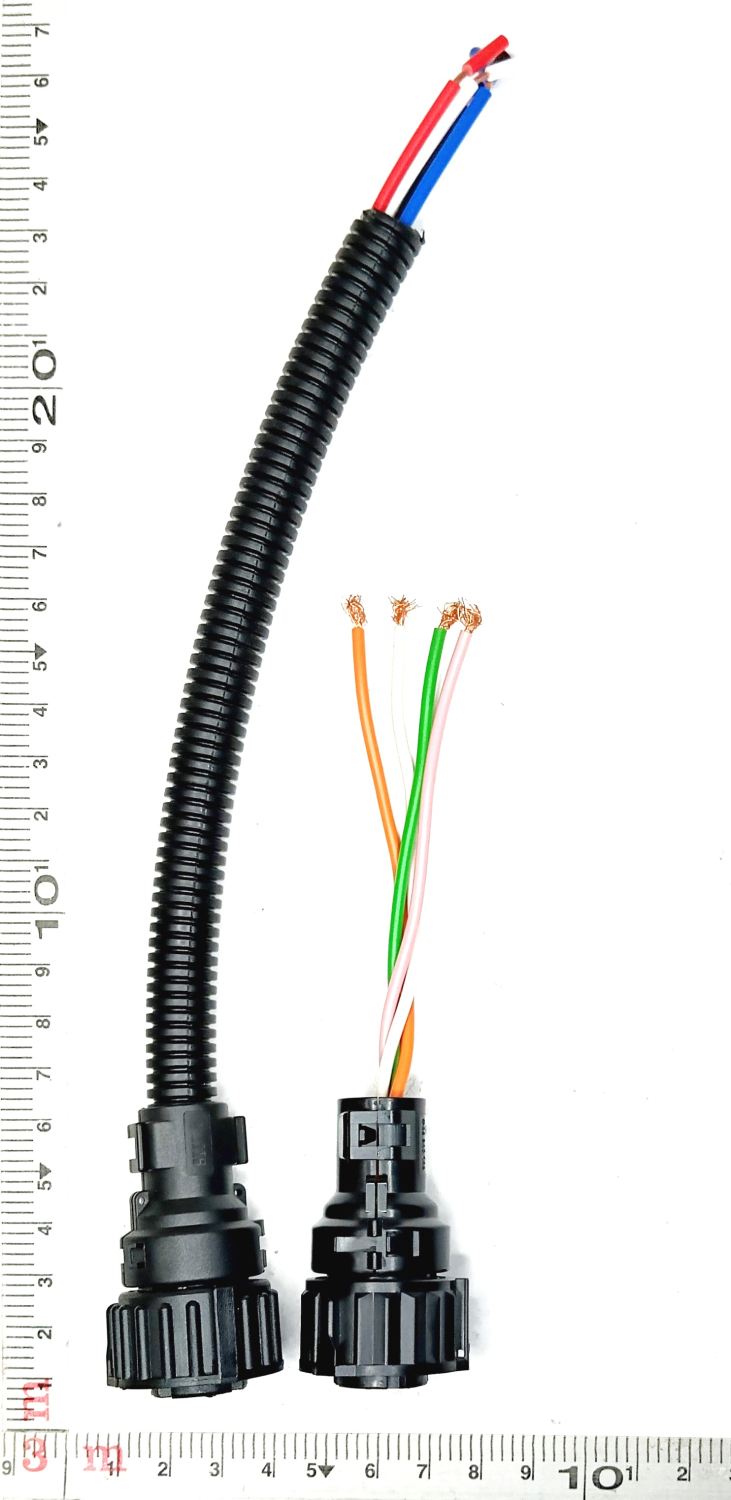 Байонет розетка 4 контакта