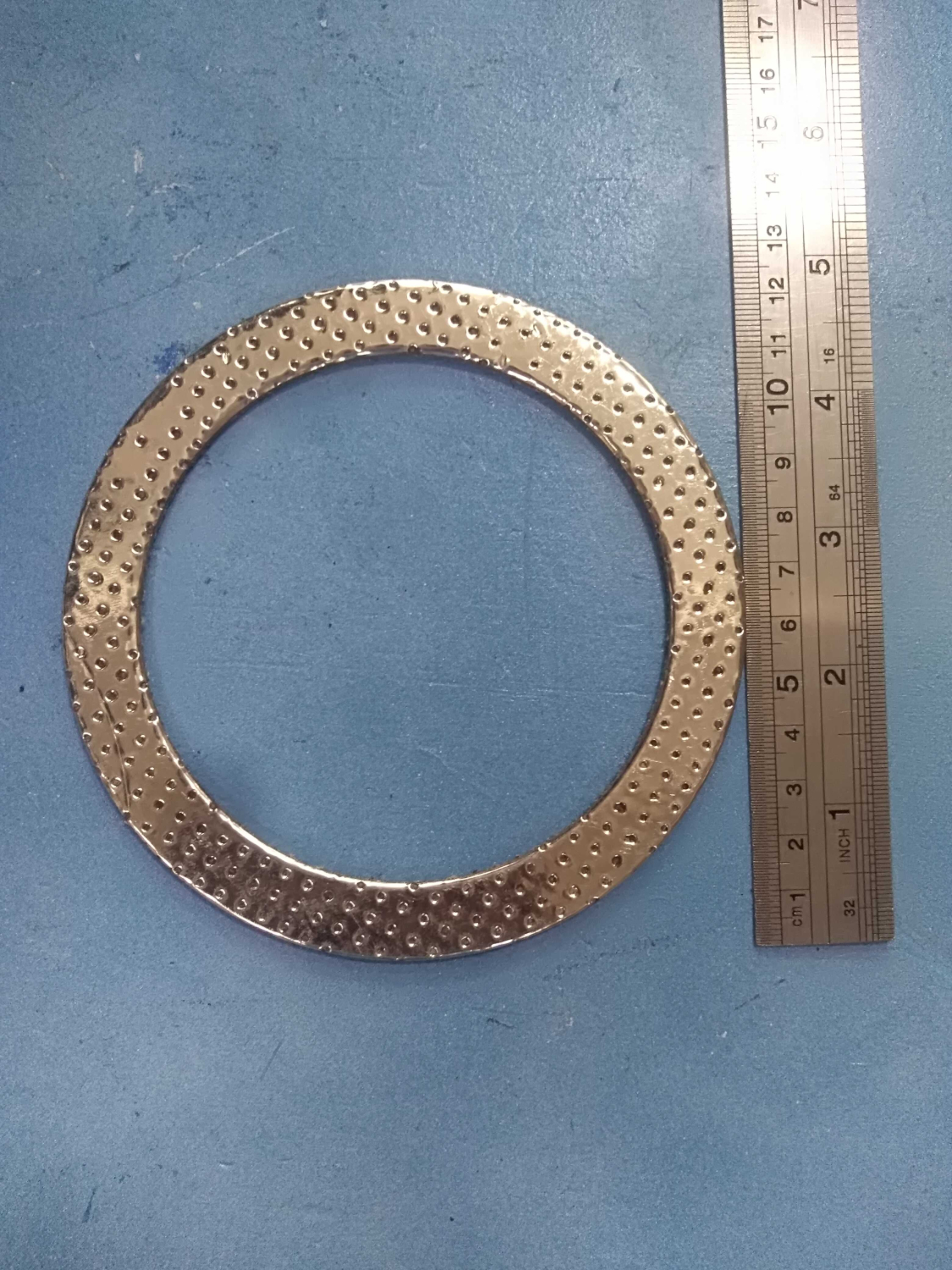 Прокладка глушителя большая d 96 мм